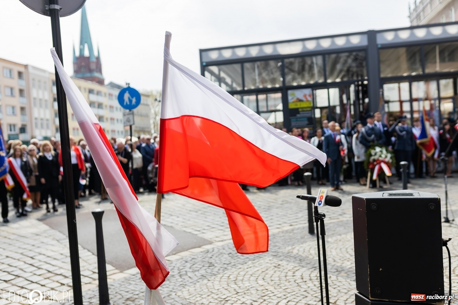 Zdjęcie w galerii na portalu naszraciborz.pl: Raciborskie obchody Święta Trzeciego Maja [FOTO i WIDEO] wiadomości z regionu