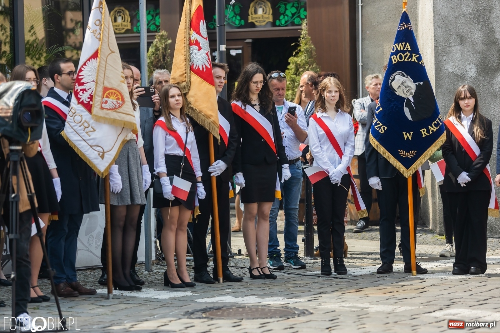 Zdjęcie w galerii na portalu naszraciborz.pl: Raciborskie obchody Święta Trzeciego Maja [FOTO i WIDEO] wiadomości z regionu