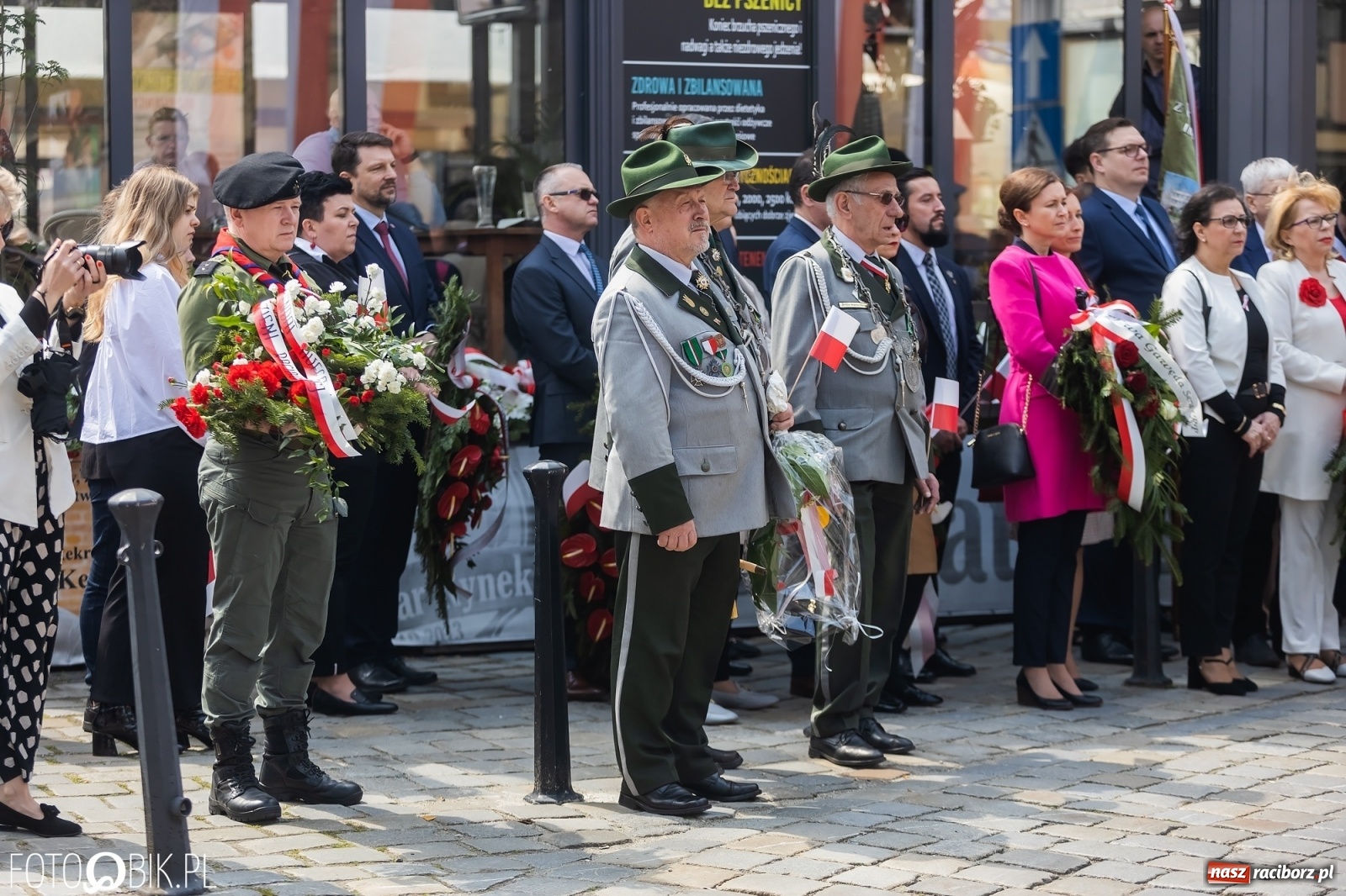 Zdjęcie w galerii na portalu naszraciborz.pl: Raciborskie obchody Święta Trzeciego Maja [FOTO i WIDEO] wiadomości z regionu