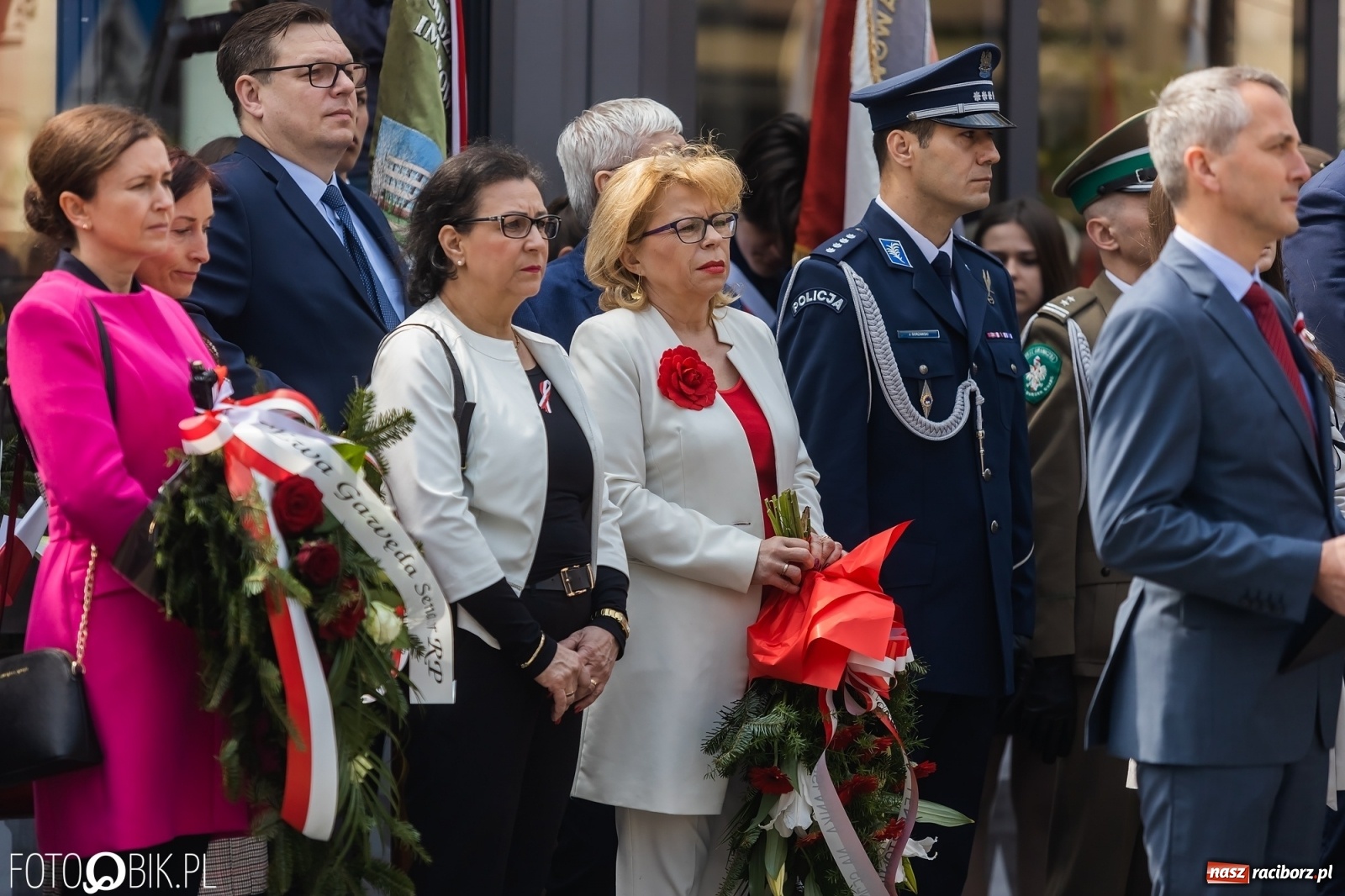 Zdjęcie w galerii na portalu naszraciborz.pl: Raciborskie obchody Święta Trzeciego Maja [FOTO i WIDEO] wiadomości z regionu