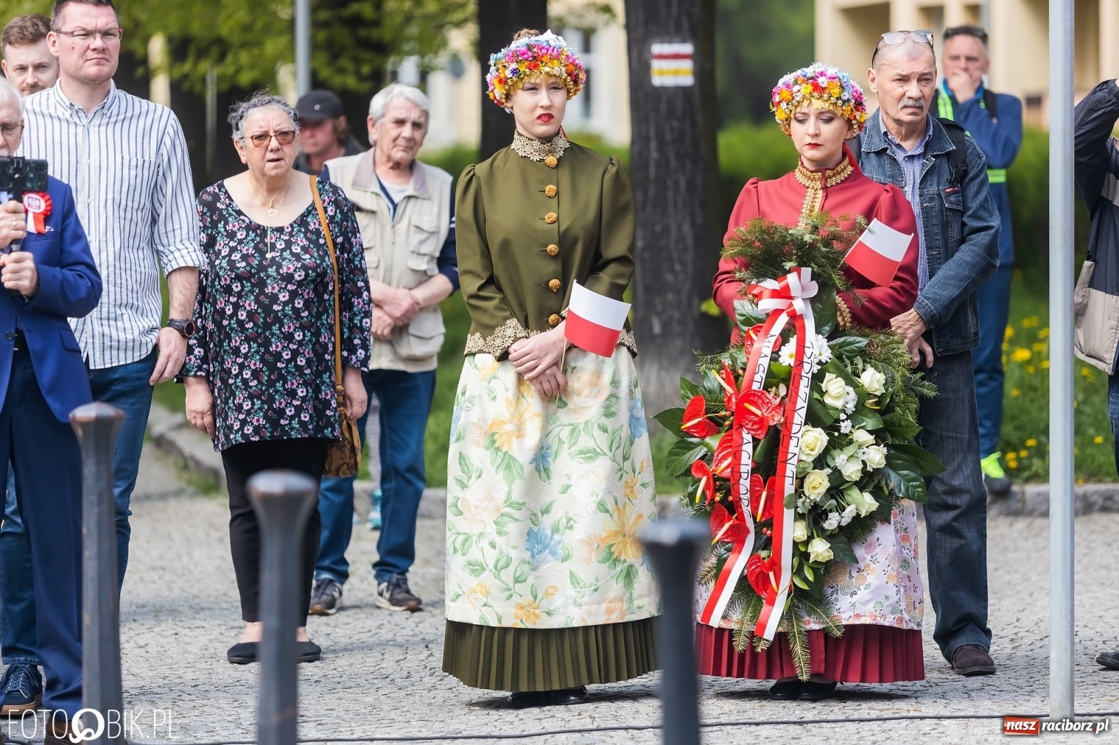 Zdjęcie w galerii na portalu naszraciborz.pl: Raciborskie obchody Święta Trzeciego Maja [FOTO i WIDEO] wiadomości z regionu