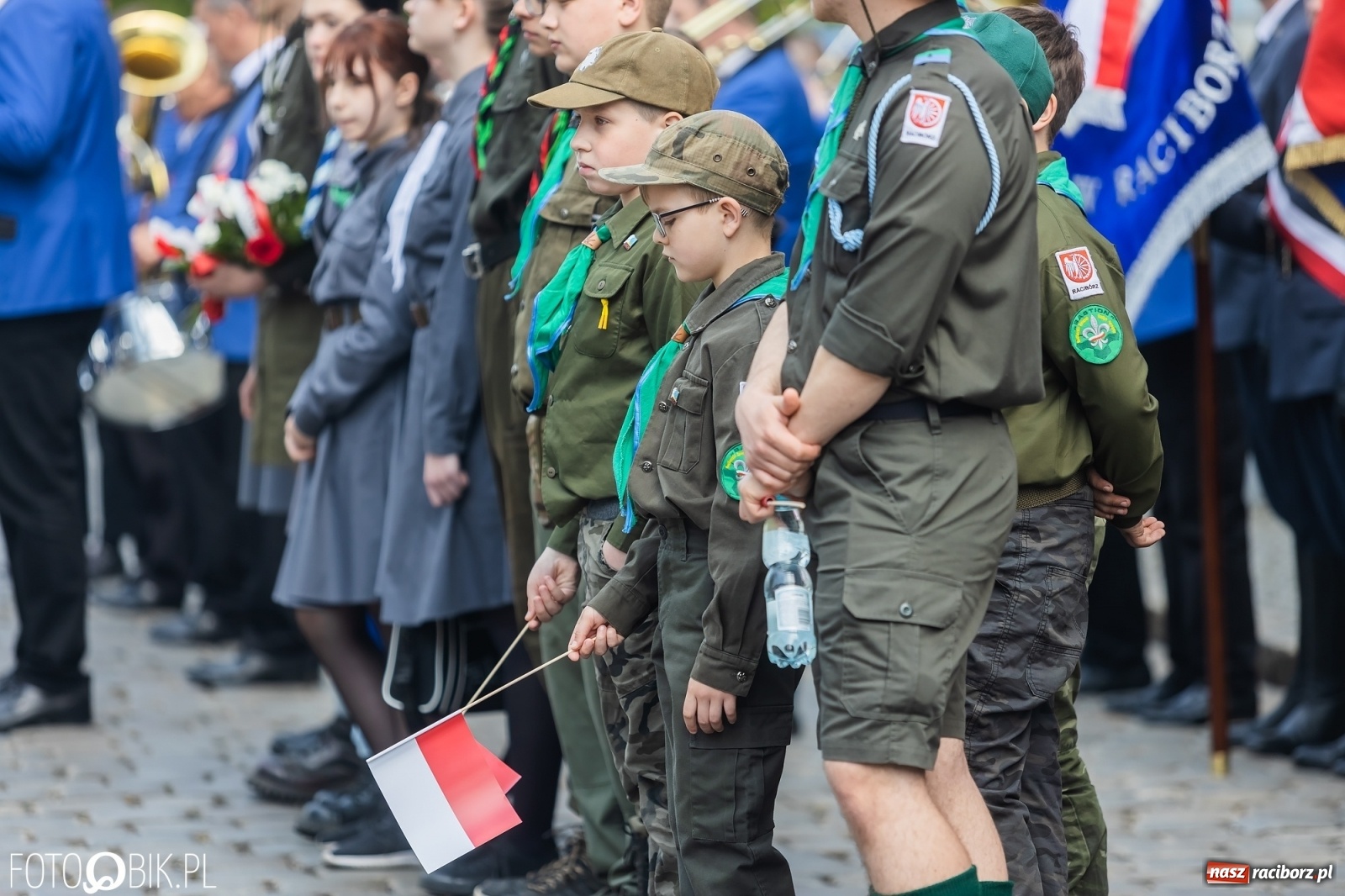 Zdjęcie w galerii na portalu naszraciborz.pl: Raciborskie obchody Święta Trzeciego Maja [FOTO i WIDEO] wiadomości z regionu
