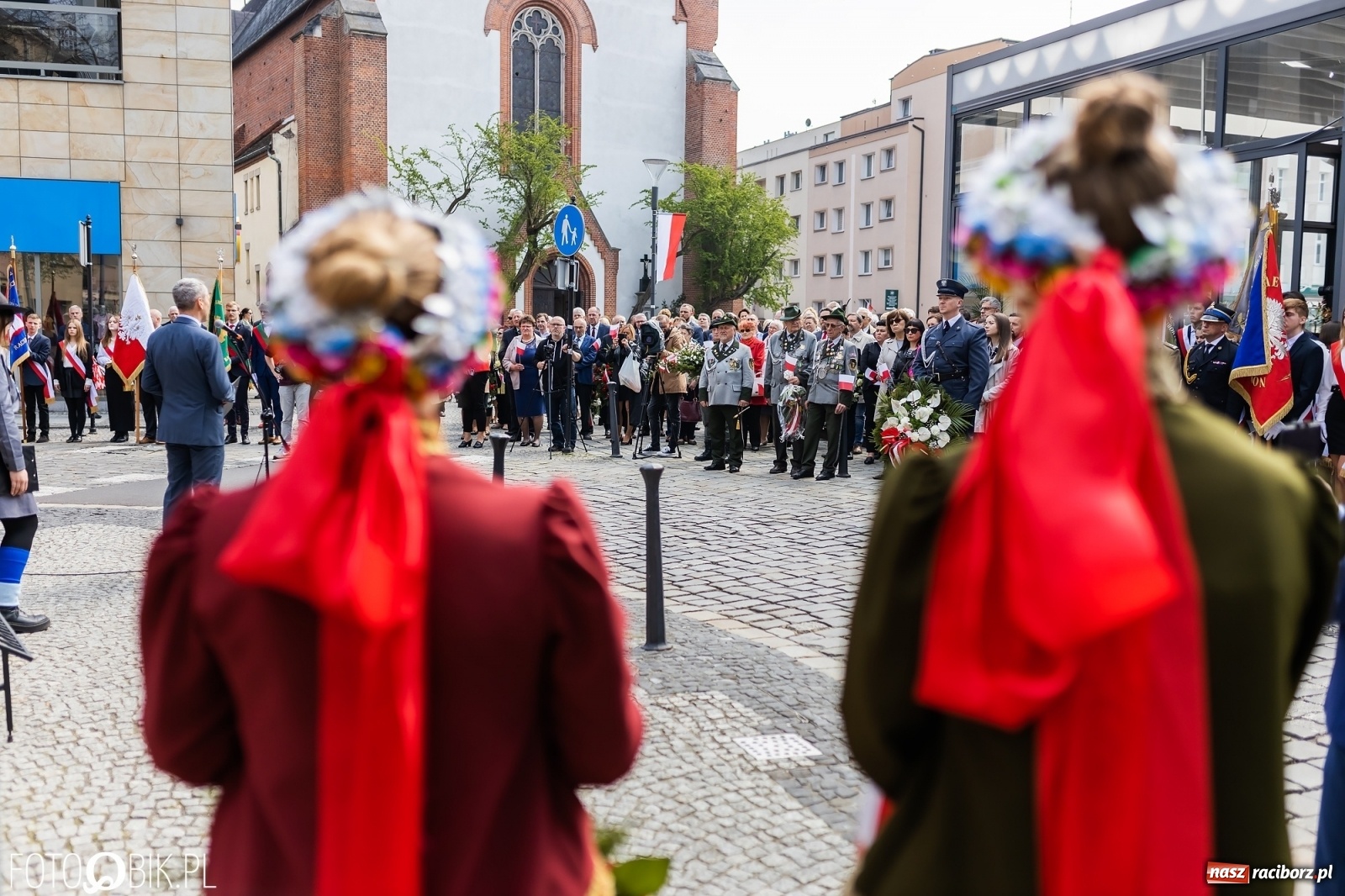 Zdjęcie w galerii na portalu naszraciborz.pl: Raciborskie obchody Święta Trzeciego Maja [FOTO i WIDEO] wiadomości z regionu