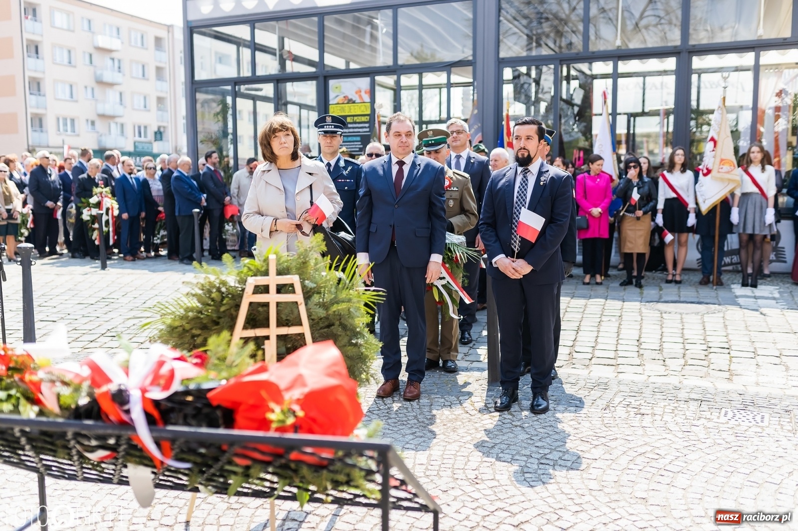 Zdjęcie w galerii na portalu naszraciborz.pl: Raciborskie obchody Święta Trzeciego Maja [FOTO i WIDEO] wiadomości z regionu