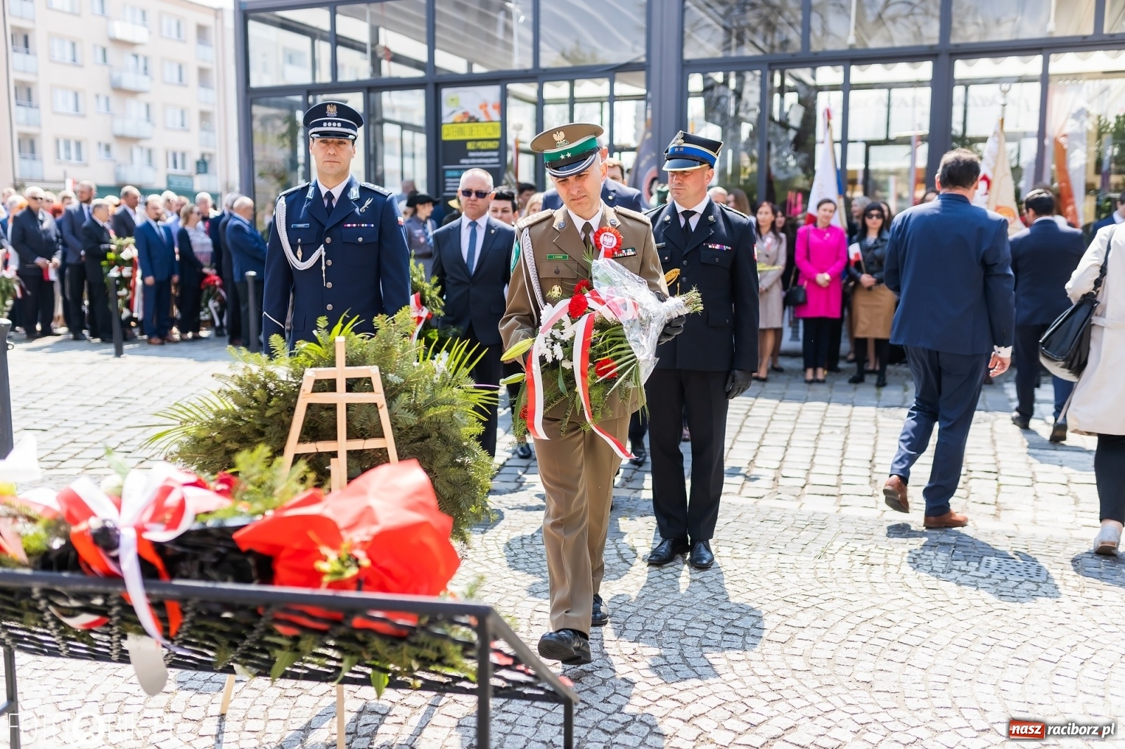 Zdjęcie w galerii na portalu naszraciborz.pl: Raciborskie obchody Święta Trzeciego Maja [FOTO i WIDEO] wiadomości z regionu