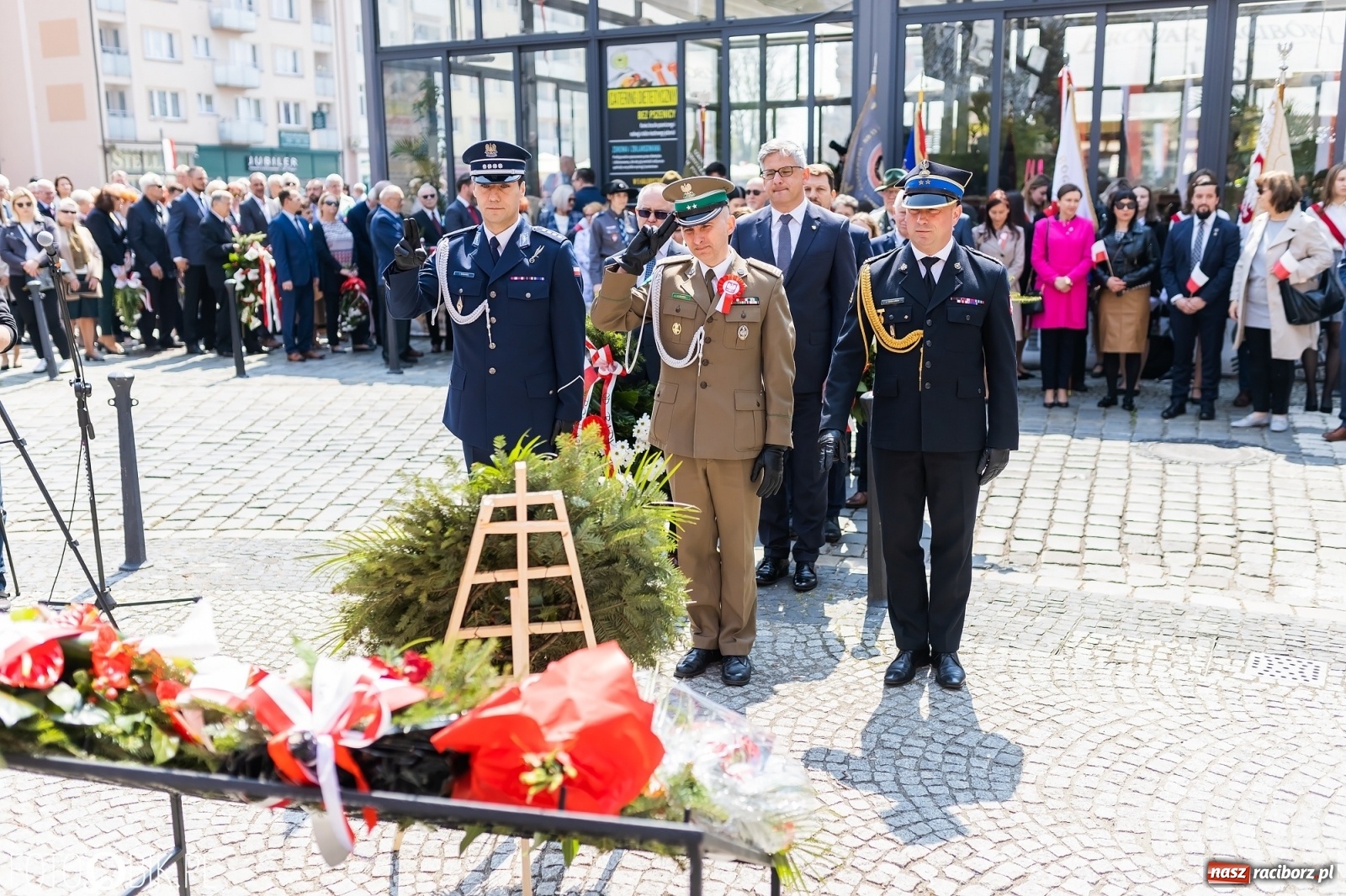 Zdjęcie w galerii na portalu naszraciborz.pl: Raciborskie obchody Święta Trzeciego Maja [FOTO i WIDEO] wiadomości z regionu