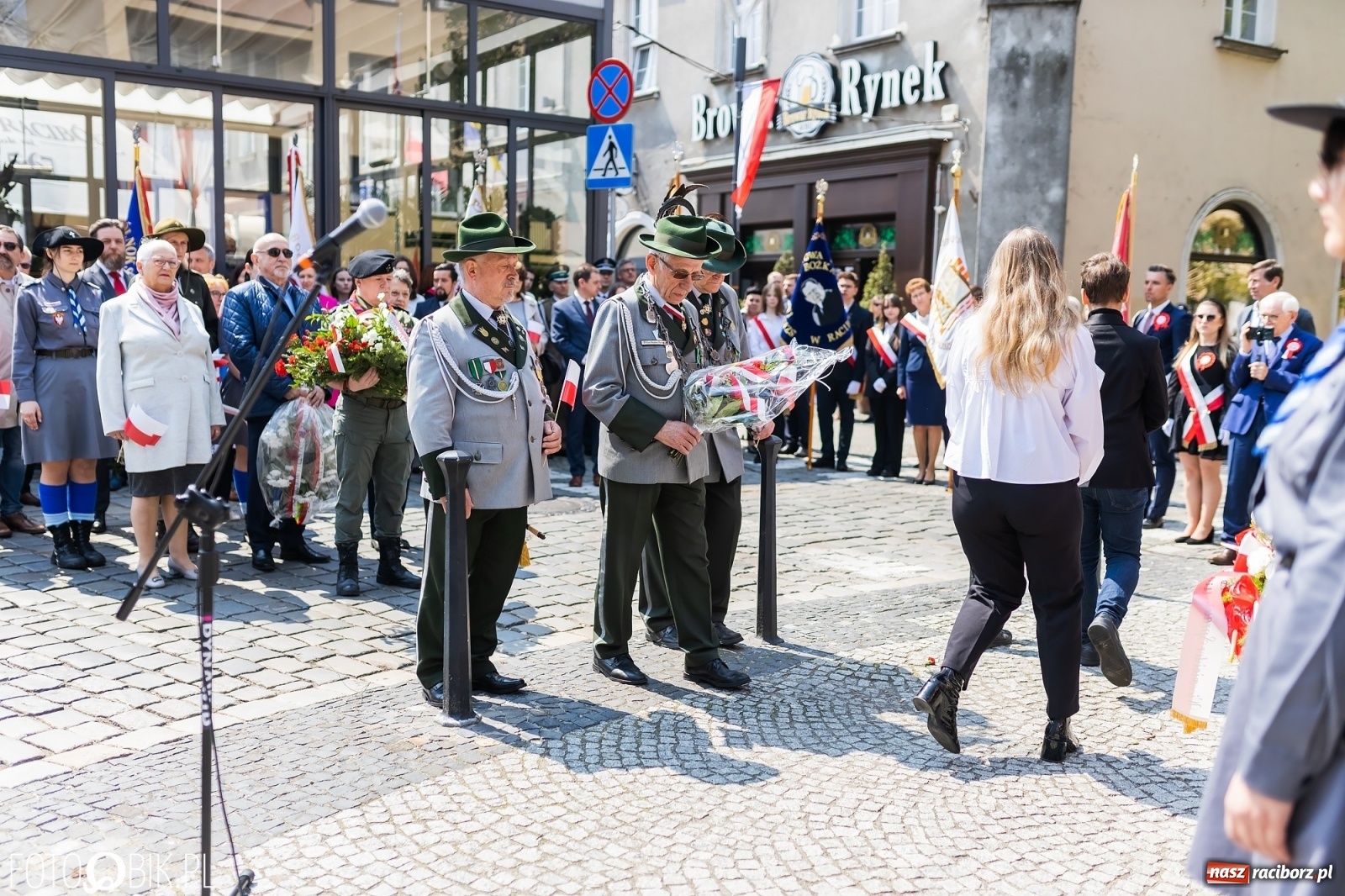 Zdjęcie w galerii na portalu naszraciborz.pl: Raciborskie obchody Święta Trzeciego Maja [FOTO i WIDEO] wiadomości z regionu