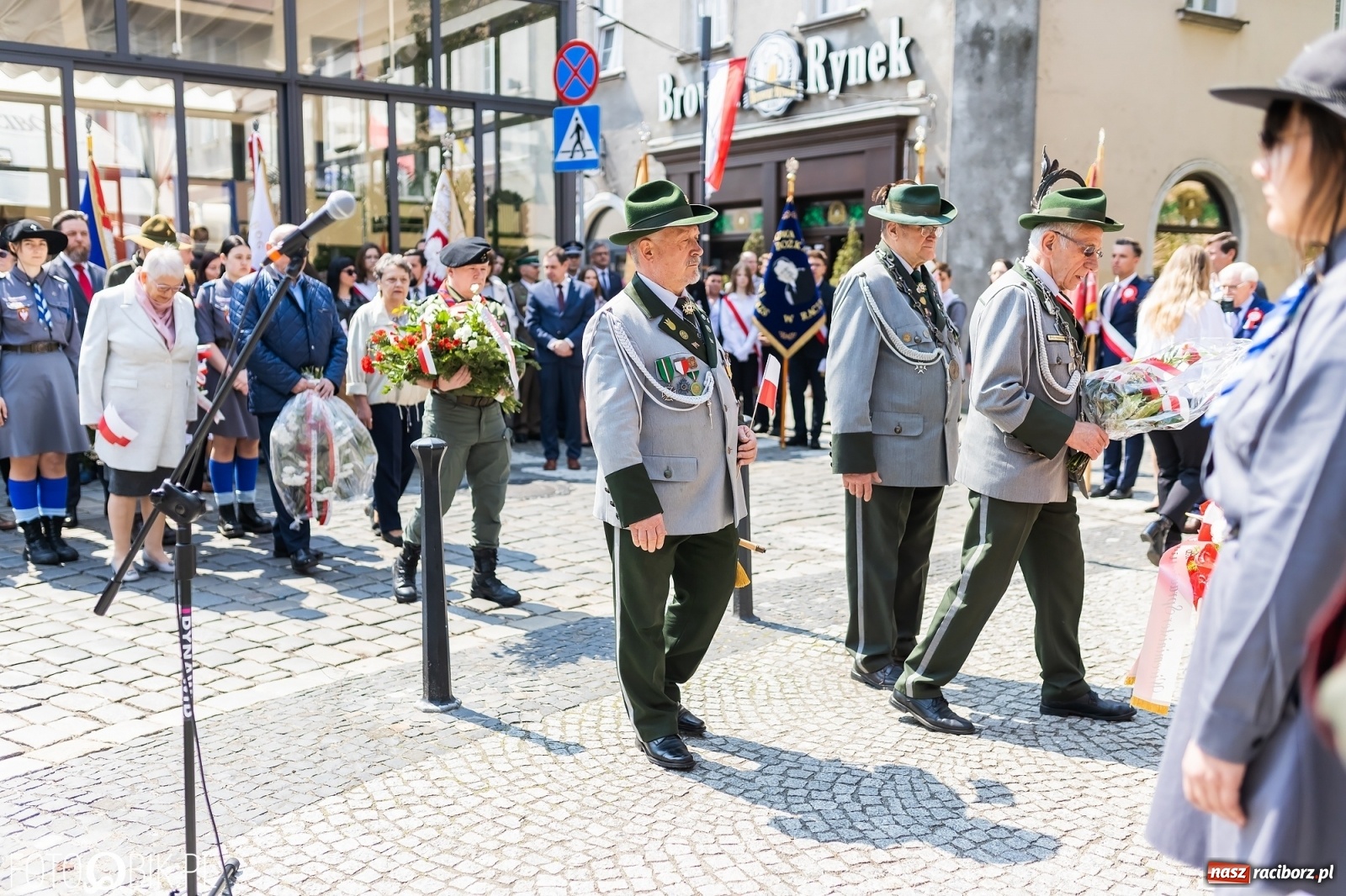 Zdjęcie w galerii na portalu naszraciborz.pl: Raciborskie obchody Święta Trzeciego Maja [FOTO i WIDEO] wiadomości z regionu