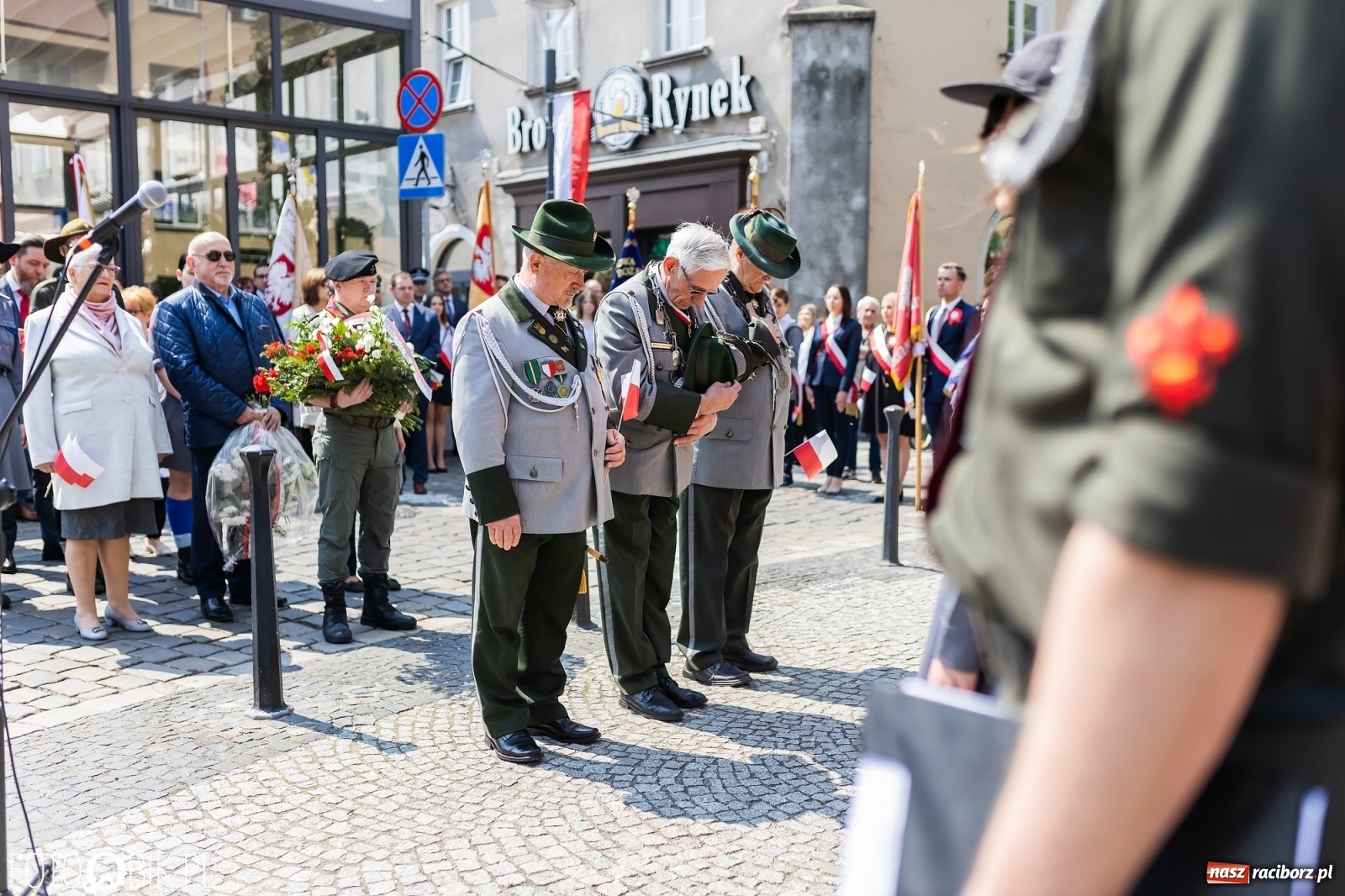 Zdjęcie w galerii na portalu naszraciborz.pl: Raciborskie obchody Święta Trzeciego Maja [FOTO i WIDEO] wiadomości z regionu