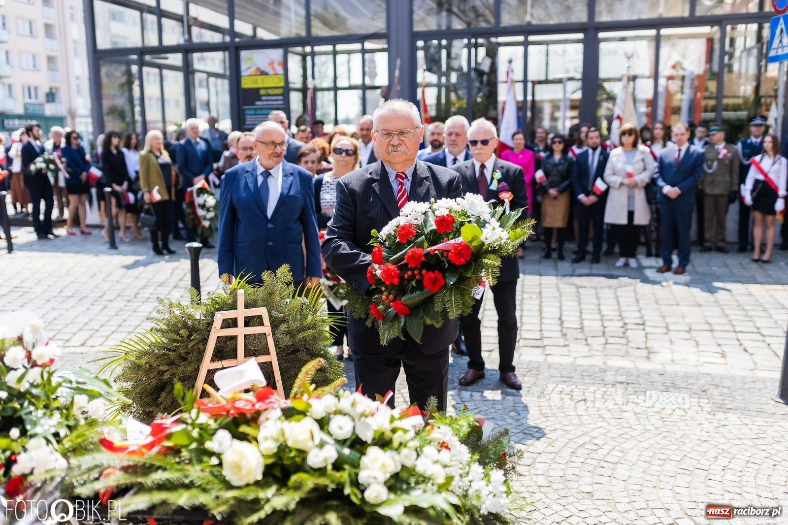 Zdjęcie w galerii na portalu naszraciborz.pl: Raciborskie obchody Święta Trzeciego Maja [FOTO i WIDEO] wiadomości z regionu