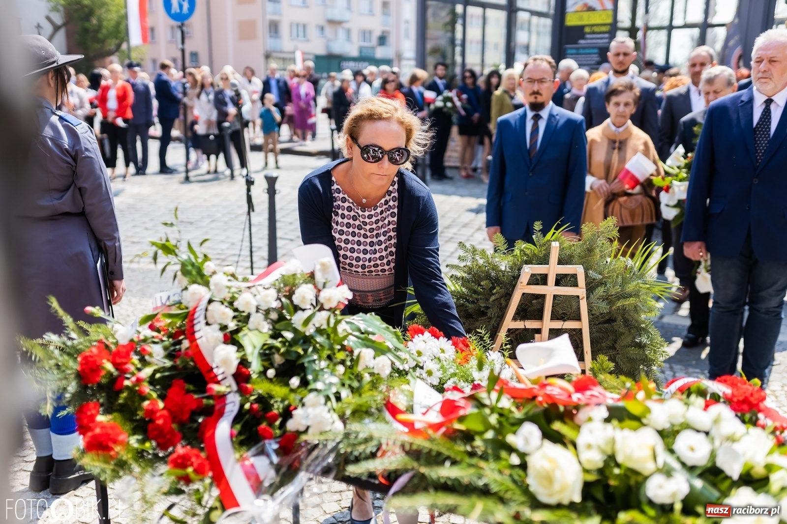 Zdjęcie w galerii na portalu naszraciborz.pl: Raciborskie obchody Święta Trzeciego Maja [FOTO i WIDEO] wiadomości z regionu