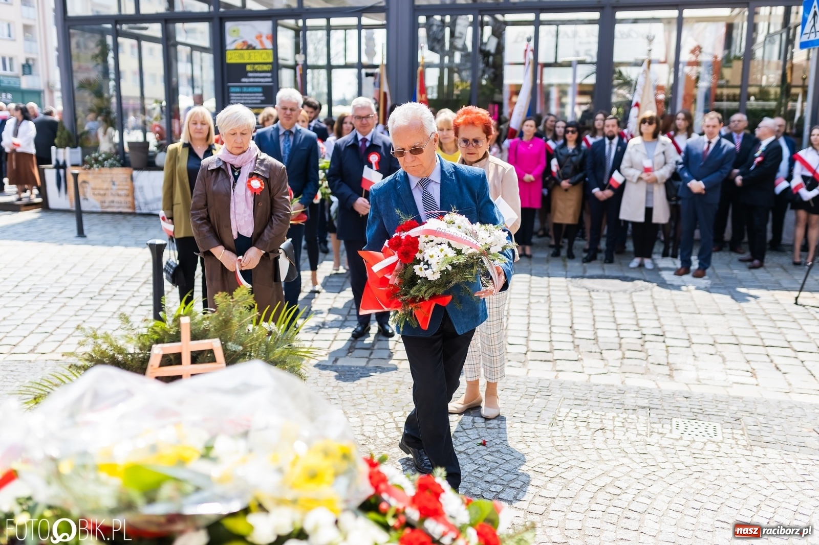 Zdjęcie w galerii na portalu naszraciborz.pl: Raciborskie obchody Święta Trzeciego Maja [FOTO i WIDEO] wiadomości z regionu