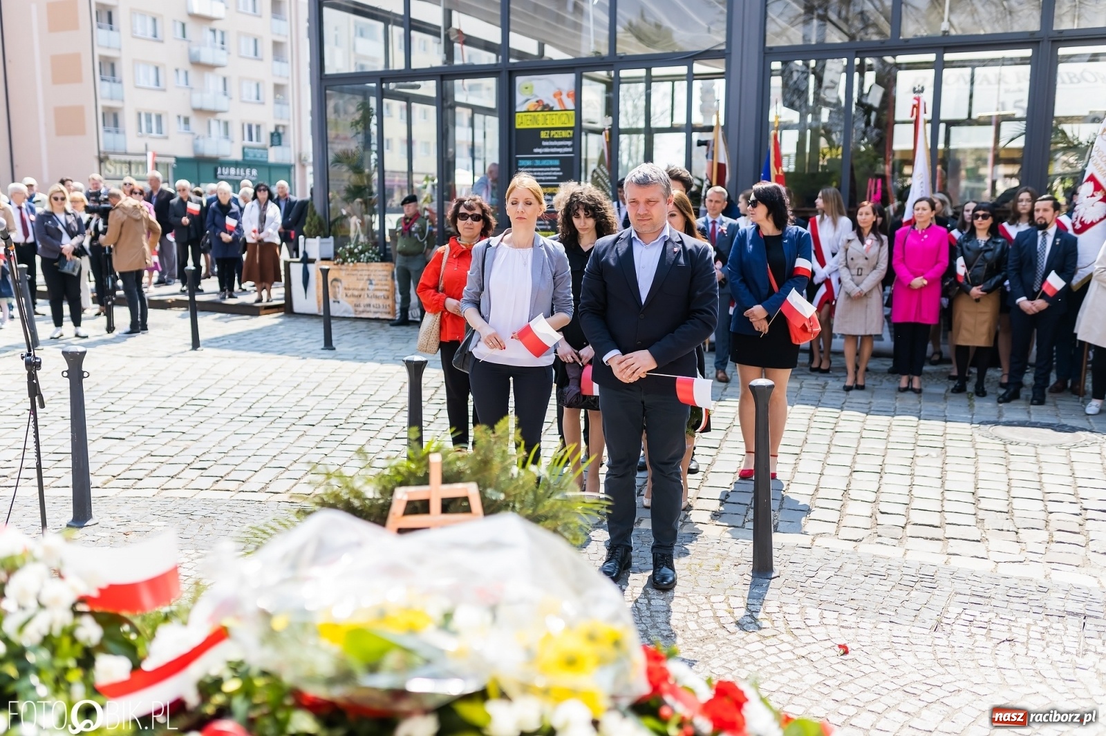Zdjęcie w galerii na portalu naszraciborz.pl: Raciborskie obchody Święta Trzeciego Maja [FOTO i WIDEO] wiadomości z regionu