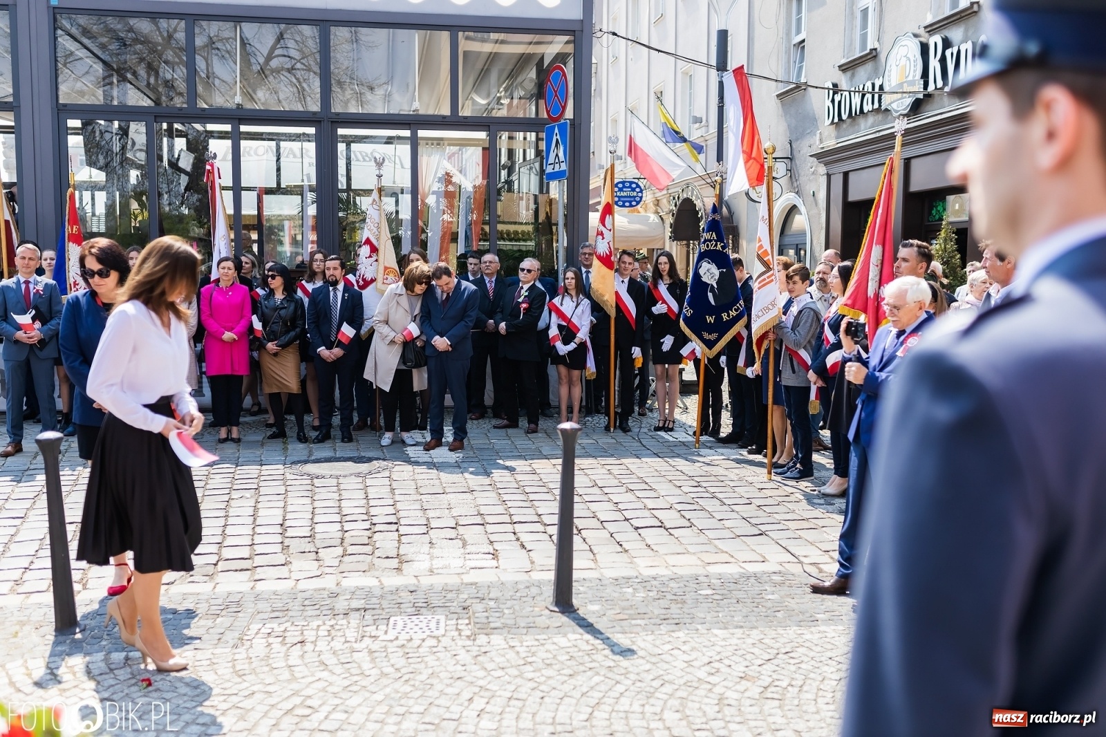 Zdjęcie w galerii na portalu naszraciborz.pl: Raciborskie obchody Święta Trzeciego Maja [FOTO i WIDEO] wiadomości z regionu