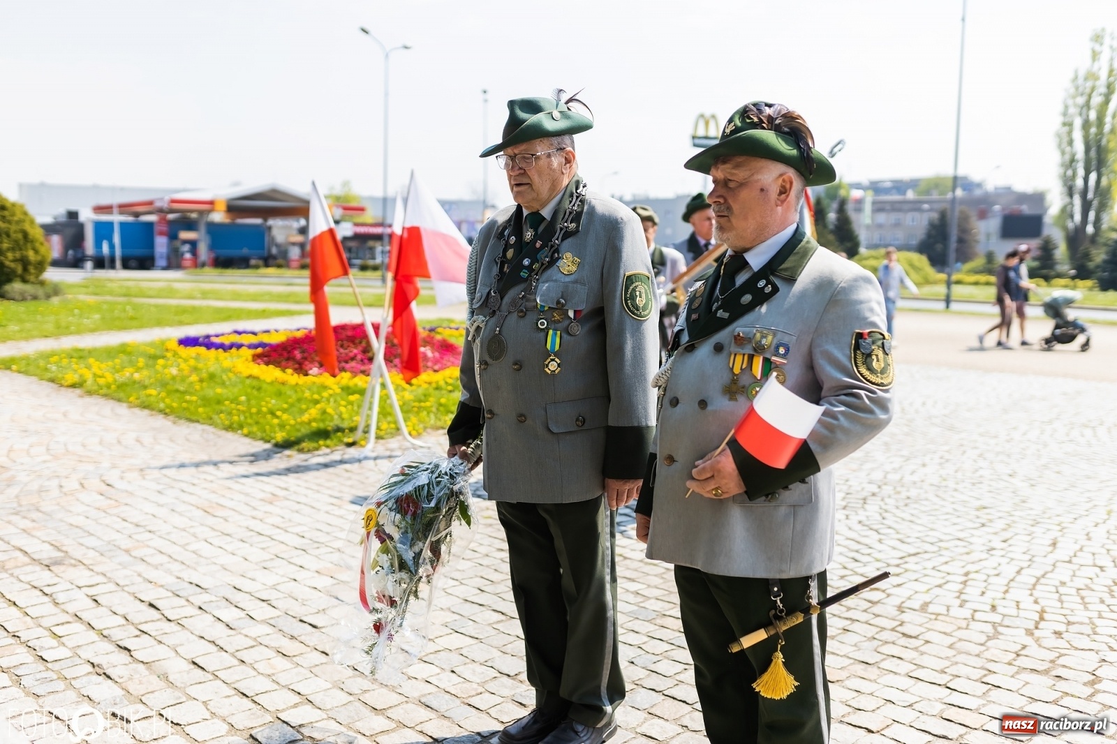 Zdjęcie w galerii na portalu naszraciborz.pl: Raciborskie obchody Święta Trzeciego Maja [FOTO i WIDEO] wiadomości z regionu