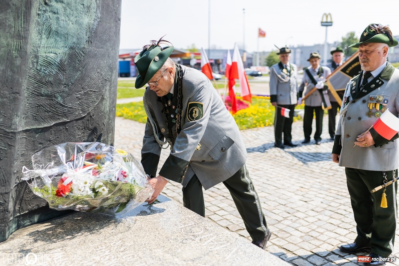 Zdjęcie w galerii na portalu naszraciborz.pl: Raciborskie obchody Święta Trzeciego Maja [FOTO i WIDEO] wiadomości z regionu