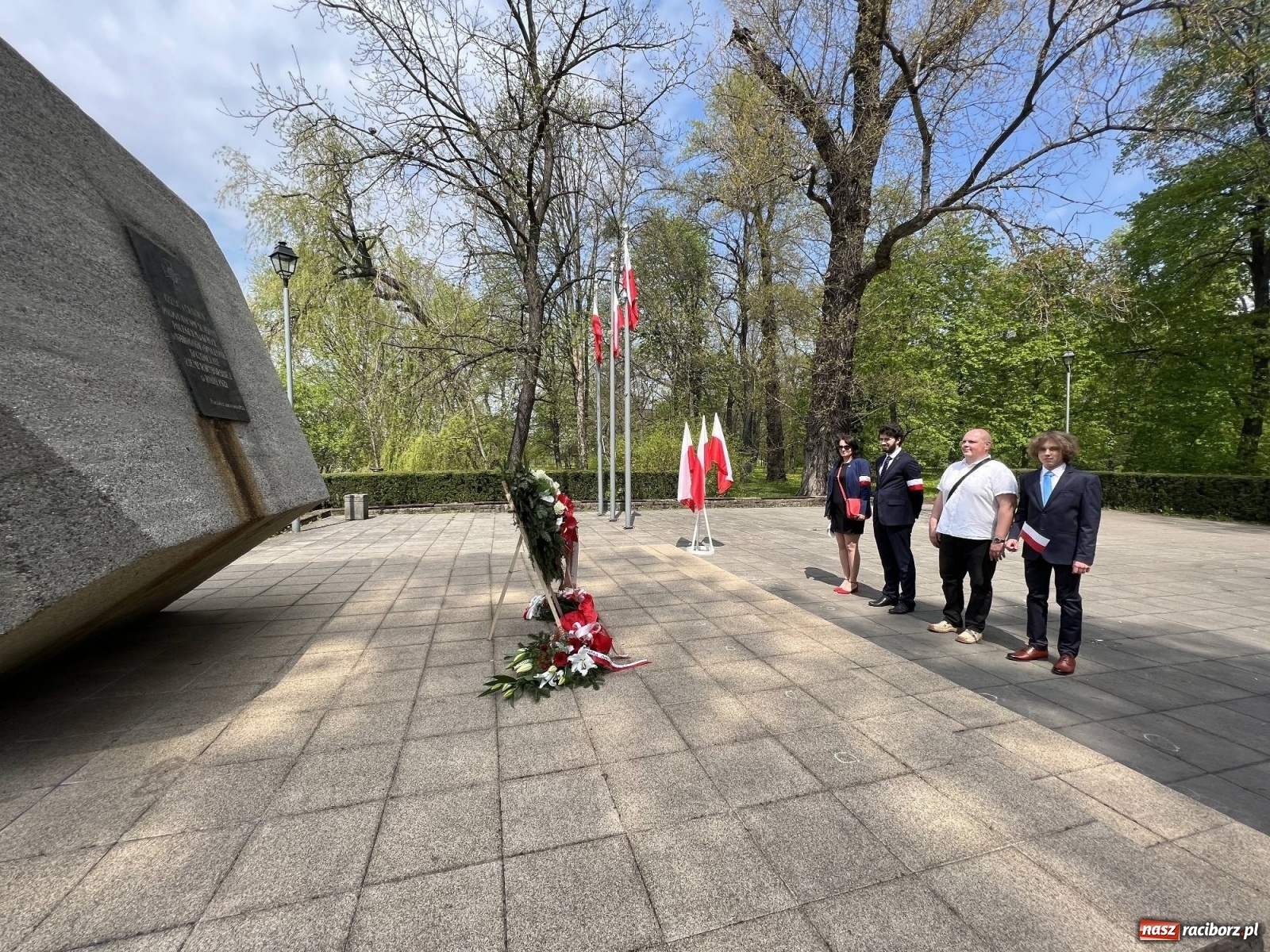 Zdjęcie w galerii na portalu naszraciborz.pl: Raciborskie obchody Święta Trzeciego Maja [FOTO i WIDEO] wiadomości z regionu
