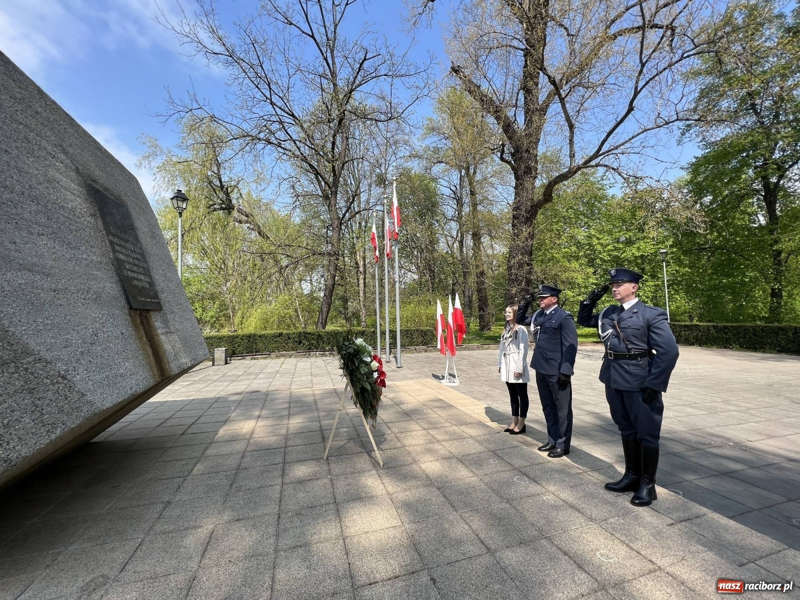Zdjęcie w galerii na portalu naszraciborz.pl: Raciborskie obchody Święta Trzeciego Maja [FOTO i WIDEO] wiadomości z regionu
