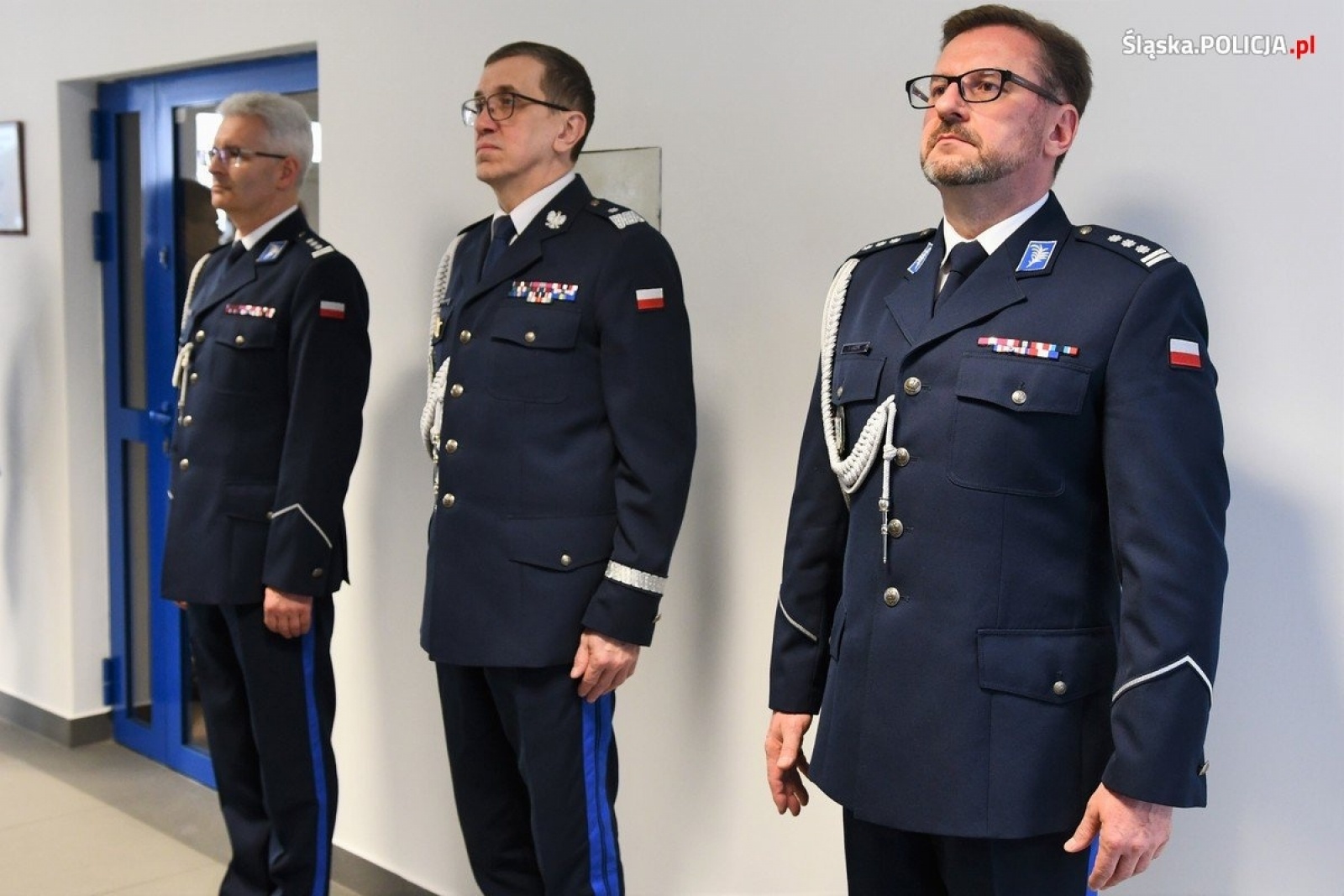 Zdjęcie w galerii na portalu naszraciborz.pl: Dowództwo śląskiej policji oddało hołd śp. Michałowi Kędzierskiemu wiadomości z regionu