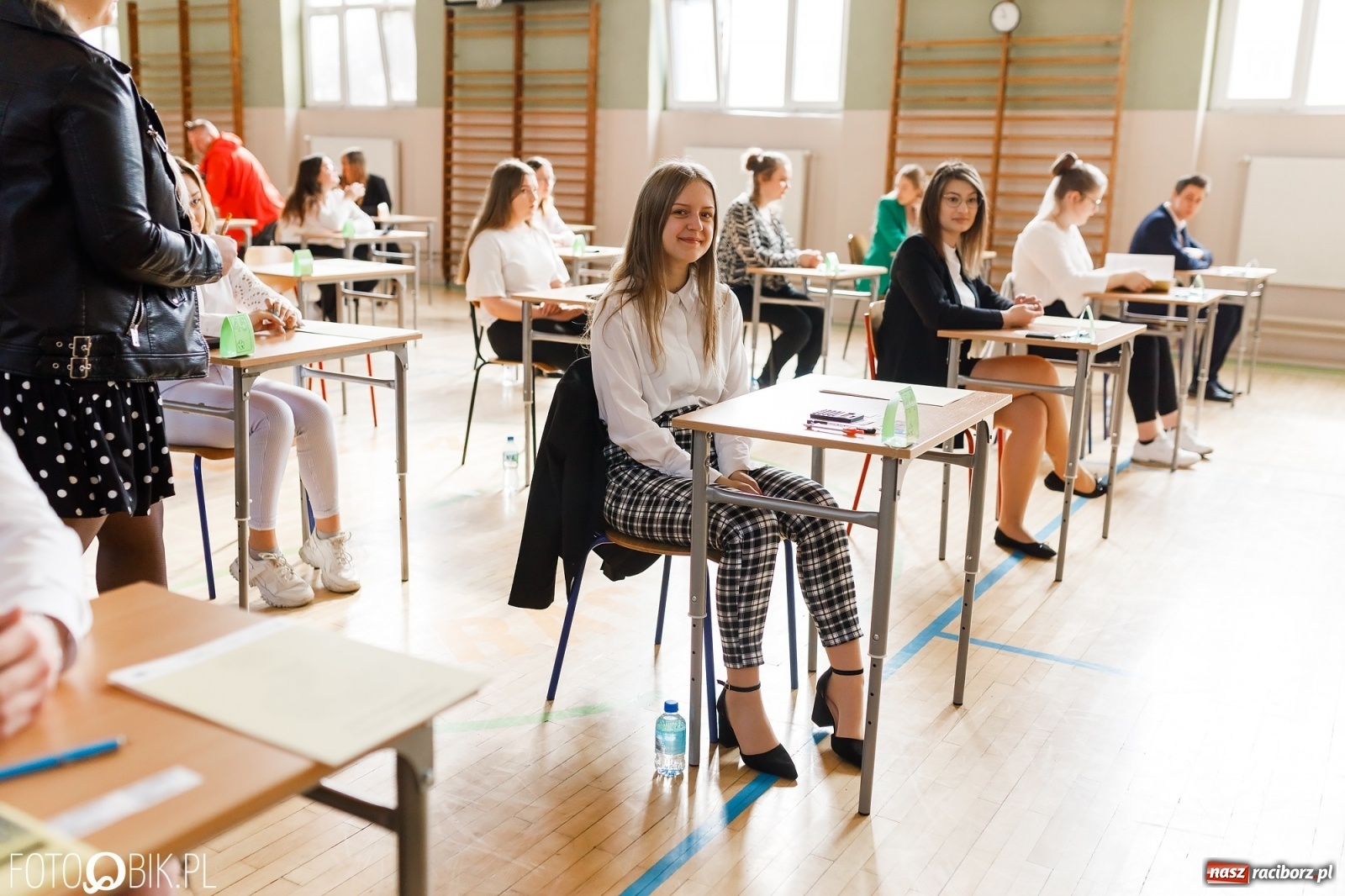 Zdjęcie w galerii na portalu naszraciborz.pl: Dla maturzystów to chwila prawdy. Dziś egzamin z matematyki [CKZiU nr 1] wiadomości z regionu