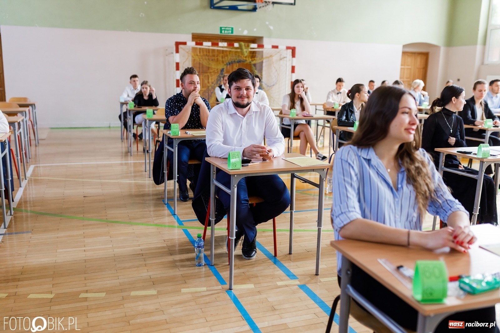 Zdjęcie w galerii na portalu naszraciborz.pl: Dla maturzystów to chwila prawdy. Dziś egzamin z matematyki [CKZiU nr 1] wiadomości z regionu