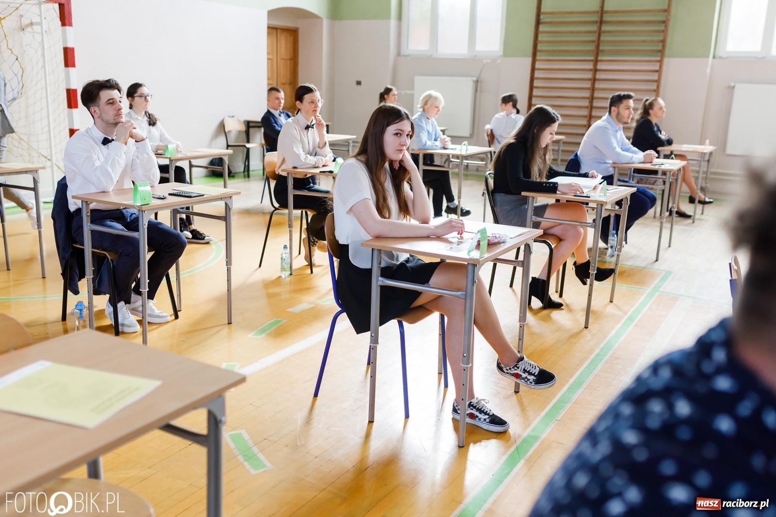 Zdjęcie w galerii na portalu naszraciborz.pl: Dla maturzystów to chwila prawdy. Dziś egzamin z matematyki [CKZiU nr 1] wiadomości z regionu