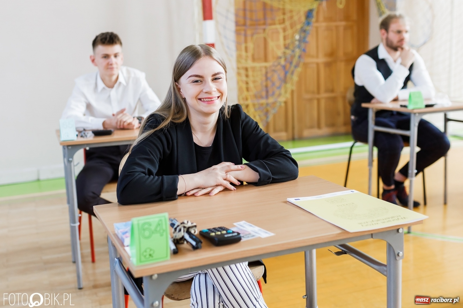 Zdjęcie w galerii na portalu naszraciborz.pl: Dla maturzystów to chwila prawdy. Dziś egzamin z matematyki [CKZiU nr 1] wiadomości z regionu