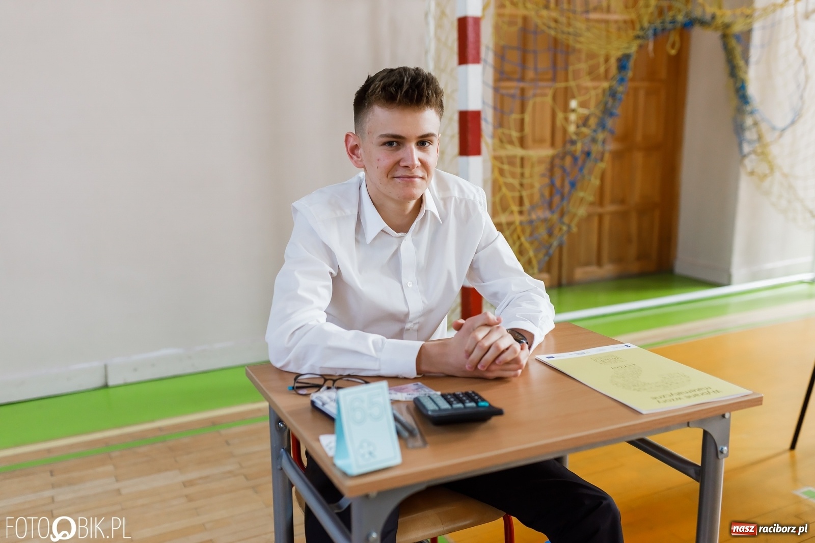 Zdjęcie w galerii na portalu naszraciborz.pl: Dla maturzystów to chwila prawdy. Dziś egzamin z matematyki [CKZiU nr 1] wiadomości z regionu