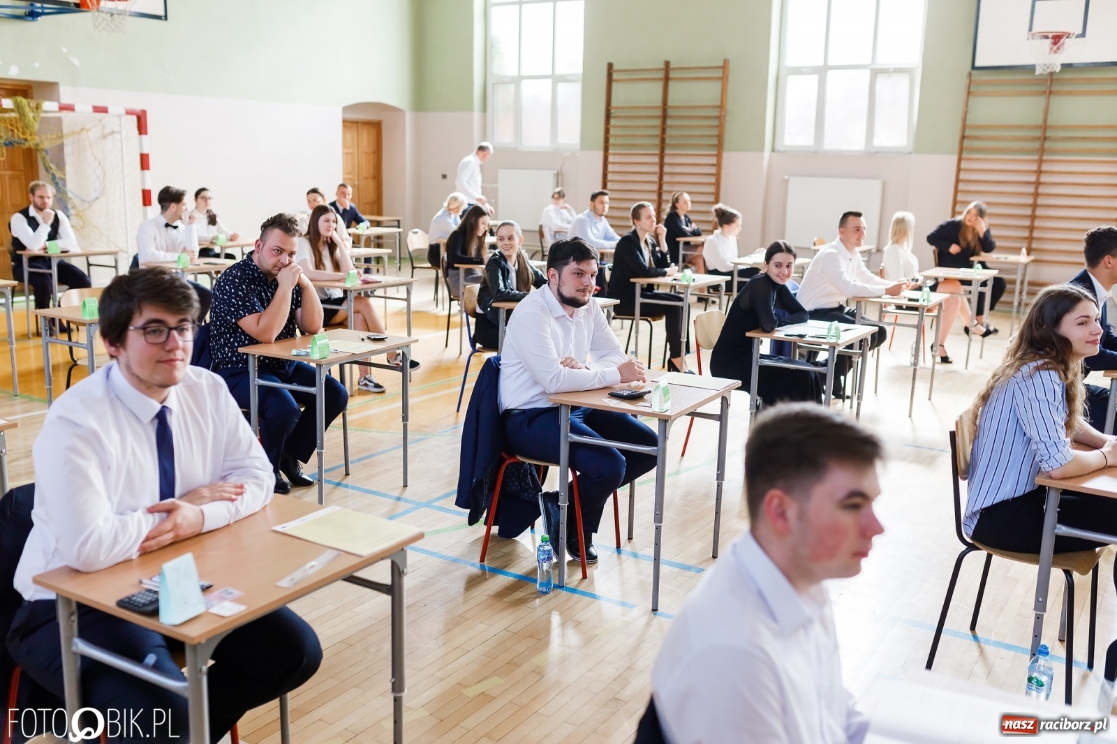 Zdjęcie w galerii na portalu naszraciborz.pl: Dla maturzystów to chwila prawdy. Dziś egzamin z matematyki [CKZiU nr 1] wiadomości z regionu