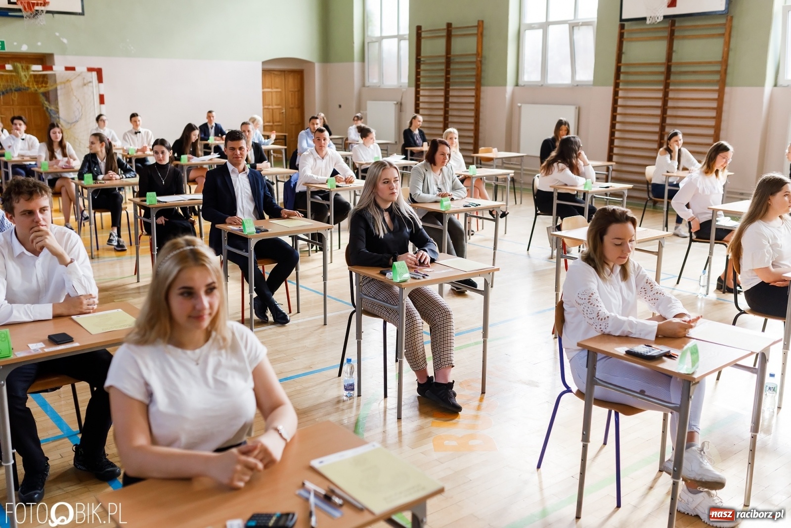 Zdjęcie w galerii na portalu naszraciborz.pl: Dla maturzystów to chwila prawdy. Dziś egzamin z matematyki [CKZiU nr 1] wiadomości z regionu