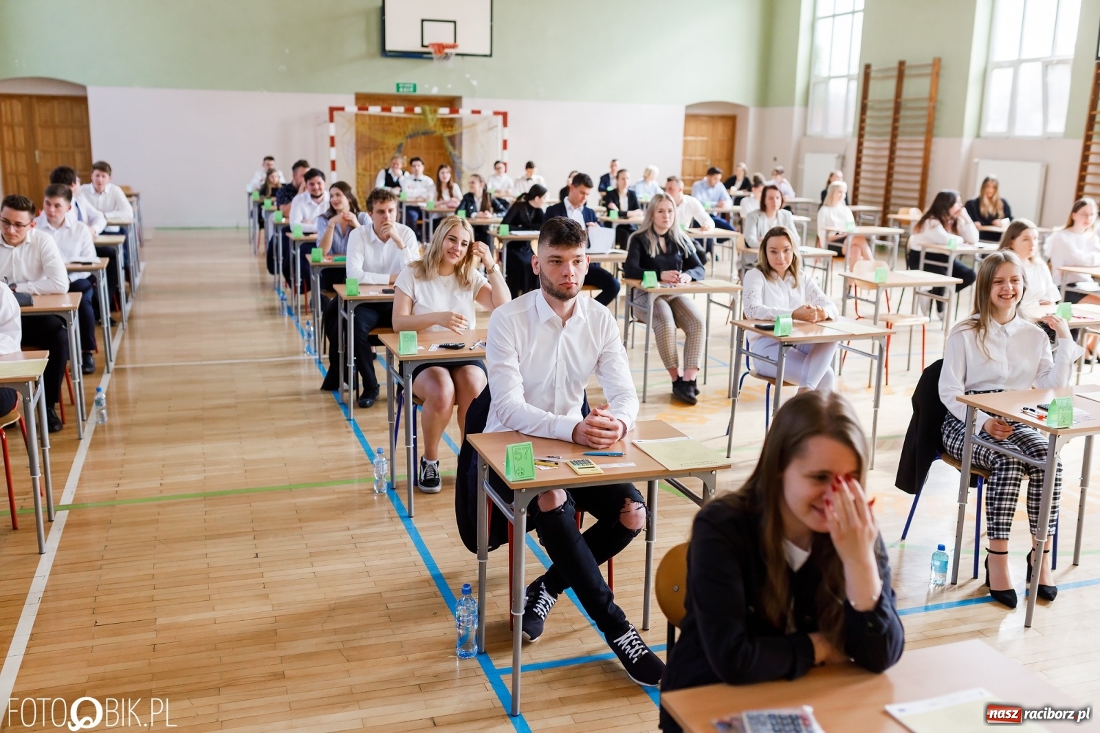 Zdjęcie w galerii na portalu naszraciborz.pl: Dla maturzystów to chwila prawdy. Dziś egzamin z matematyki [CKZiU nr 1] wiadomości z regionu