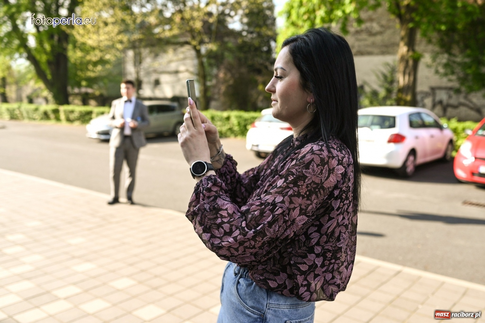 Zdjęcie w galerii na portalu naszraciborz.pl: Humory rankiem dopisywały [matura w II LO] wiadomości z regionu