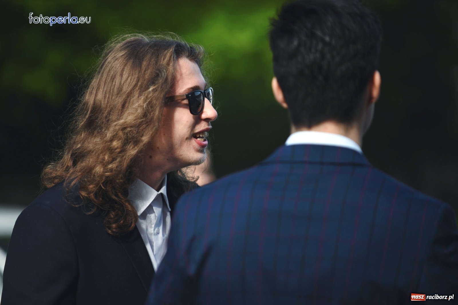 Zdjęcie w galerii na portalu naszraciborz.pl: Humory rankiem dopisywały [matura w II LO] wiadomości z regionu