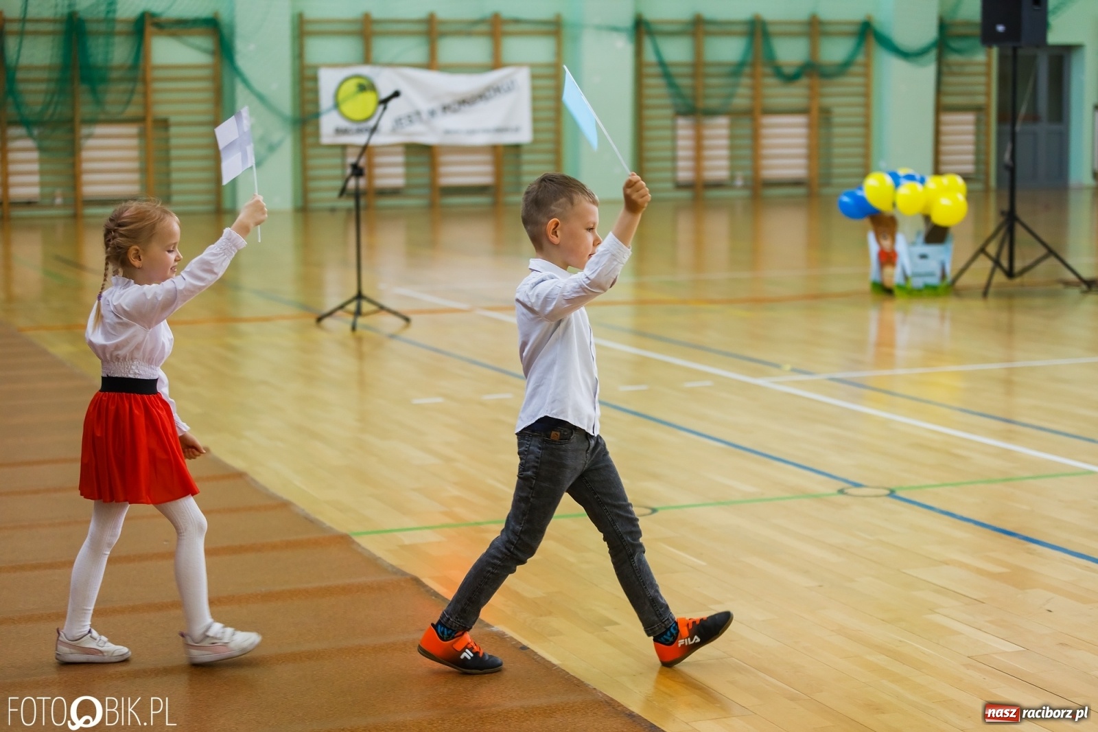Zdjęcie w galerii na portalu naszraciborz.pl: Festiwal Twórczości Dziecięcej w Arenie Rafako wiadomości z regionu