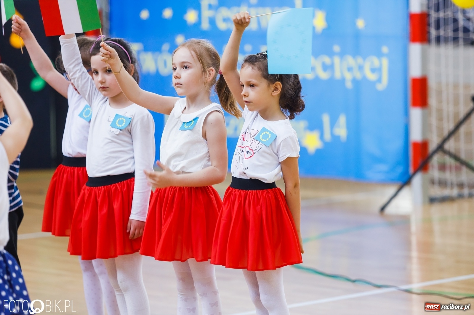 Zdjęcie w galerii na portalu naszraciborz.pl: Festiwal Twórczości Dziecięcej w Arenie Rafako wiadomości z regionu