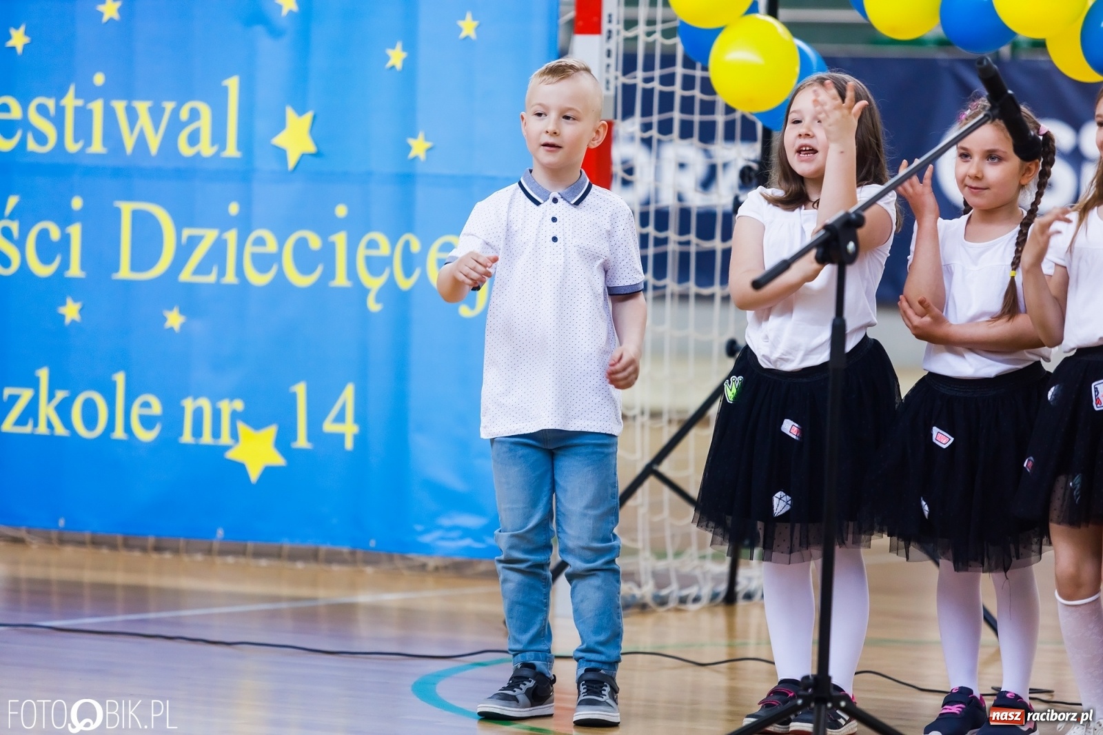 Zdjęcie w galerii na portalu naszraciborz.pl: Festiwal Twórczości Dziecięcej w Arenie Rafako wiadomości z regionu