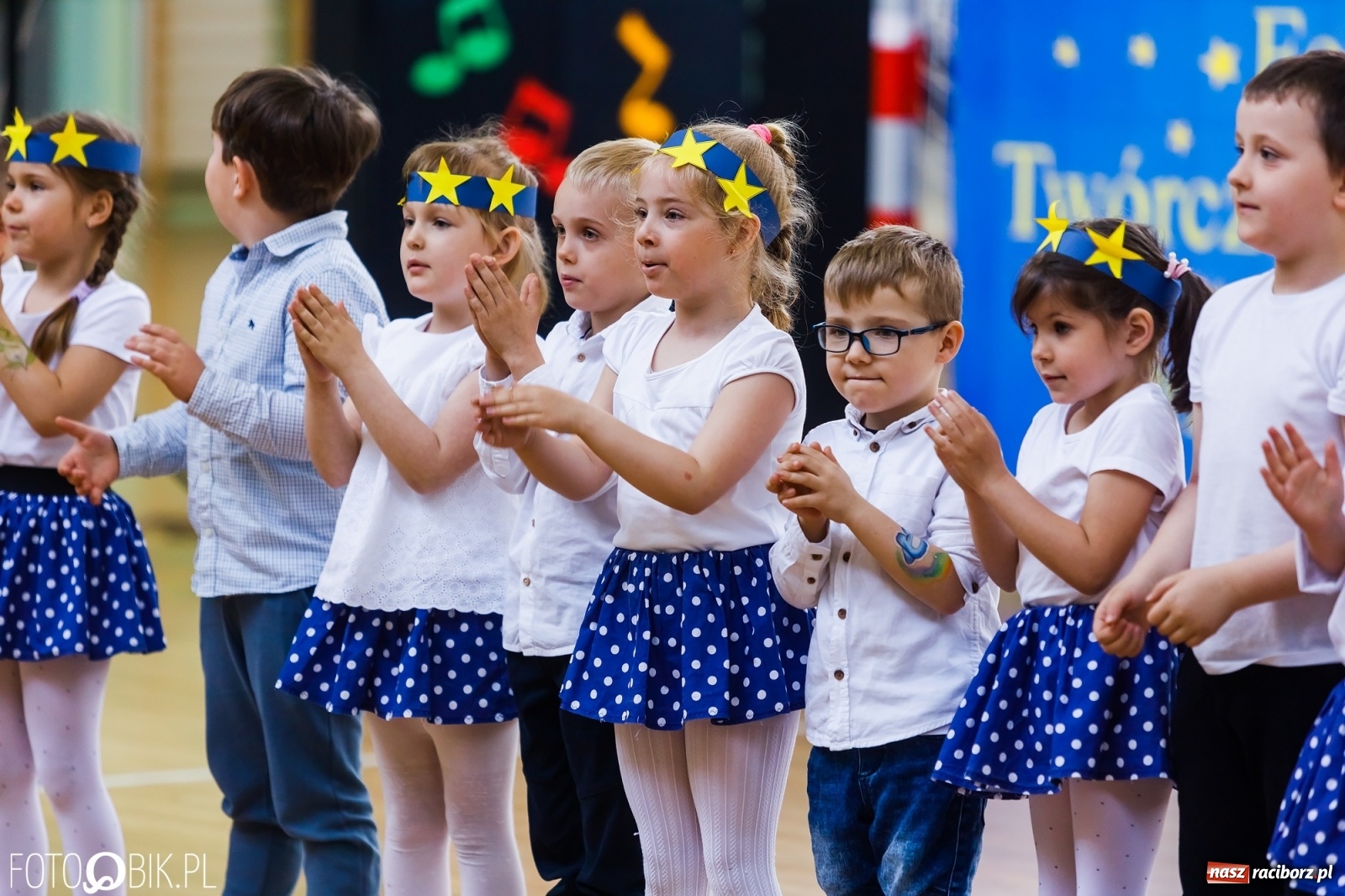 Zdjęcie w galerii na portalu naszraciborz.pl: Festiwal Twórczości Dziecięcej w Arenie Rafako wiadomości z regionu