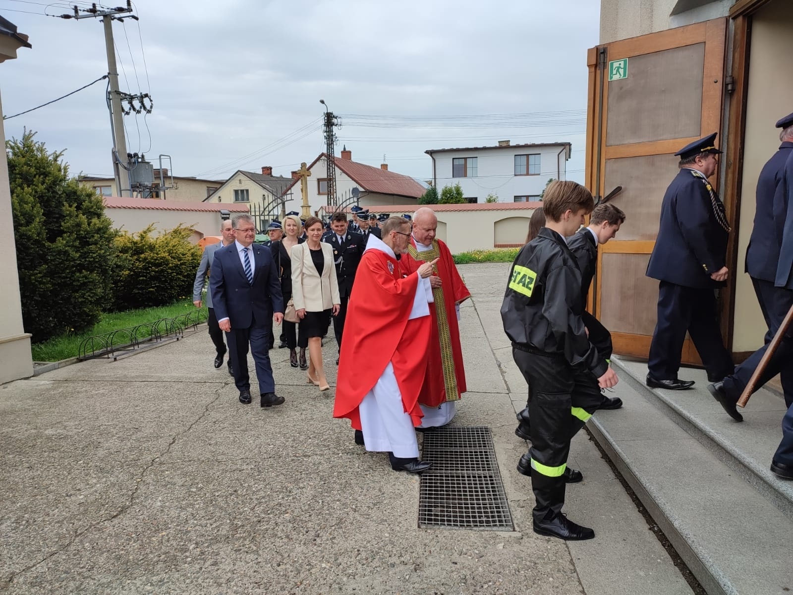 Zdjęcie w galerii na portalu naszraciborz.pl: Strażacki capstrzyk i poświęcenie wozu w Bieńkowicach wiadomości z regionu
