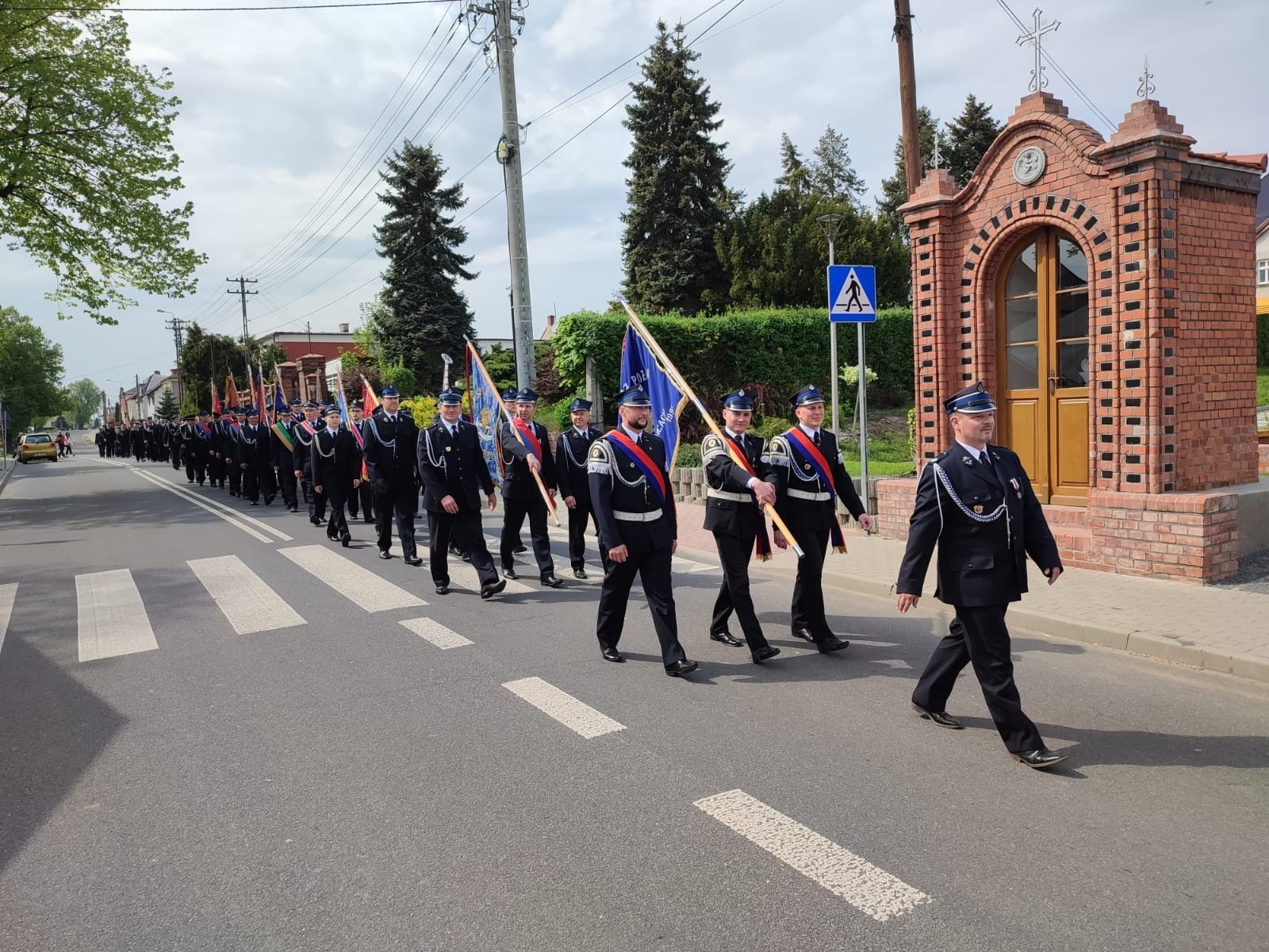 Zdjęcie w galerii na portalu naszraciborz.pl: Strażacki capstrzyk i poświęcenie wozu w Bieńkowicach wiadomości z regionu