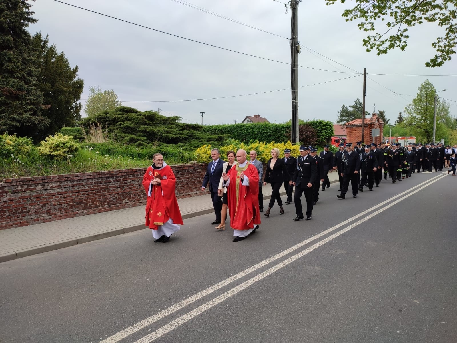 Zdjęcie w galerii na portalu naszraciborz.pl: Strażacki capstrzyk i poświęcenie wozu w Bieńkowicach wiadomości z regionu