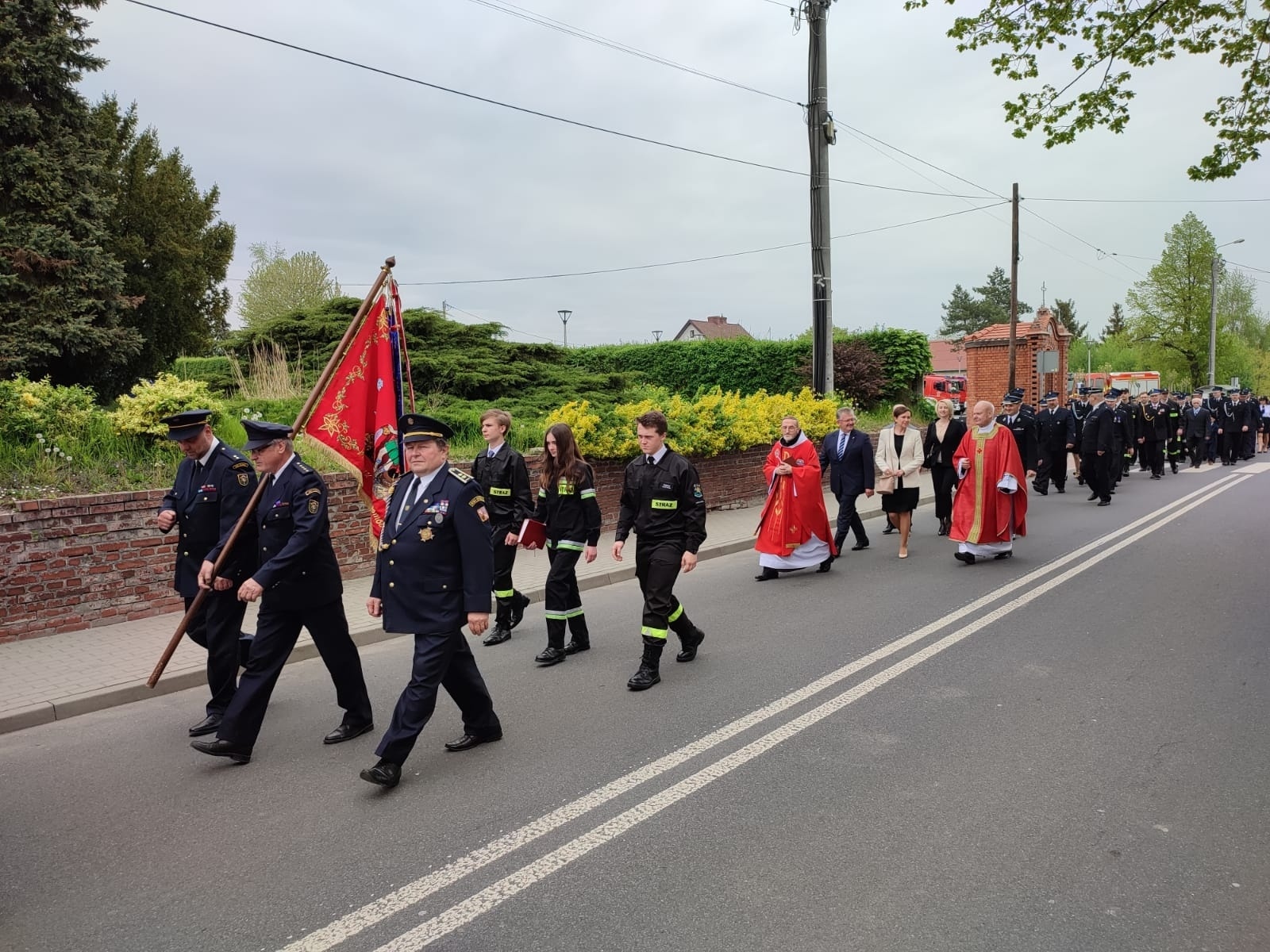 Zdjęcie w galerii na portalu naszraciborz.pl: Strażacki capstrzyk i poświęcenie wozu w Bieńkowicach wiadomości z regionu