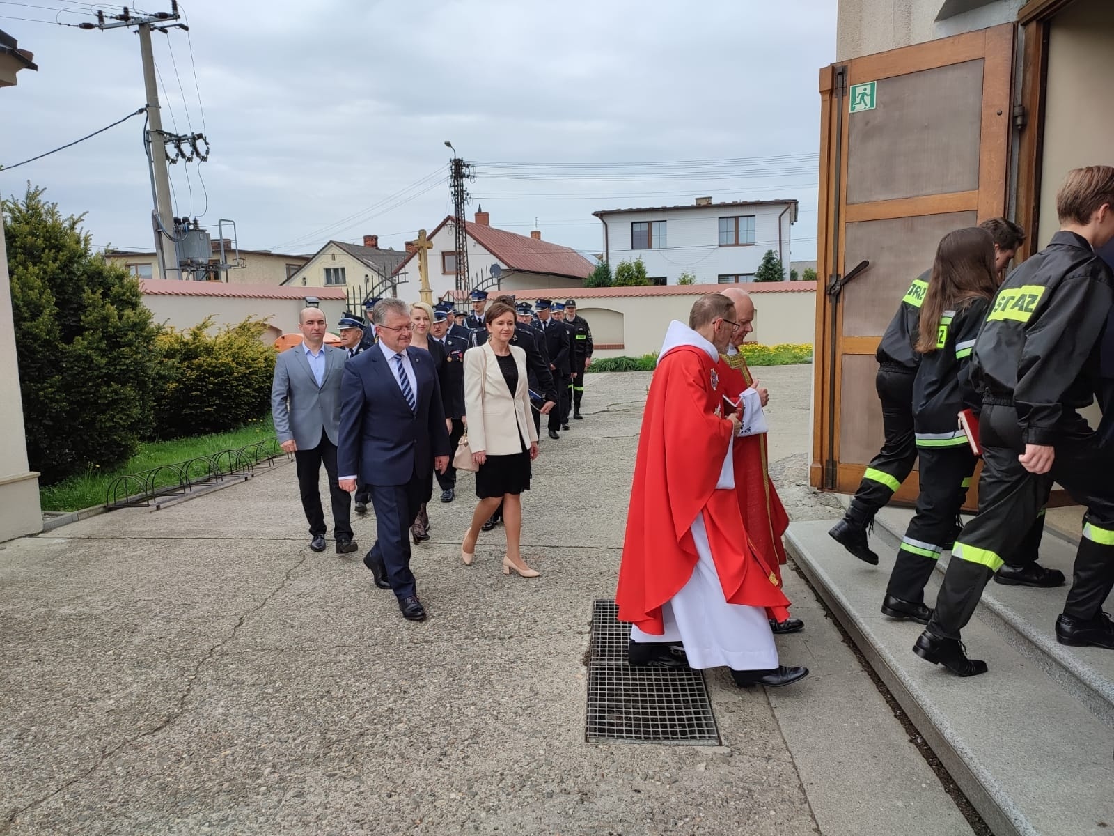 Zdjęcie w galerii na portalu naszraciborz.pl: Strażacki capstrzyk i poświęcenie wozu w Bieńkowicach wiadomości z regionu