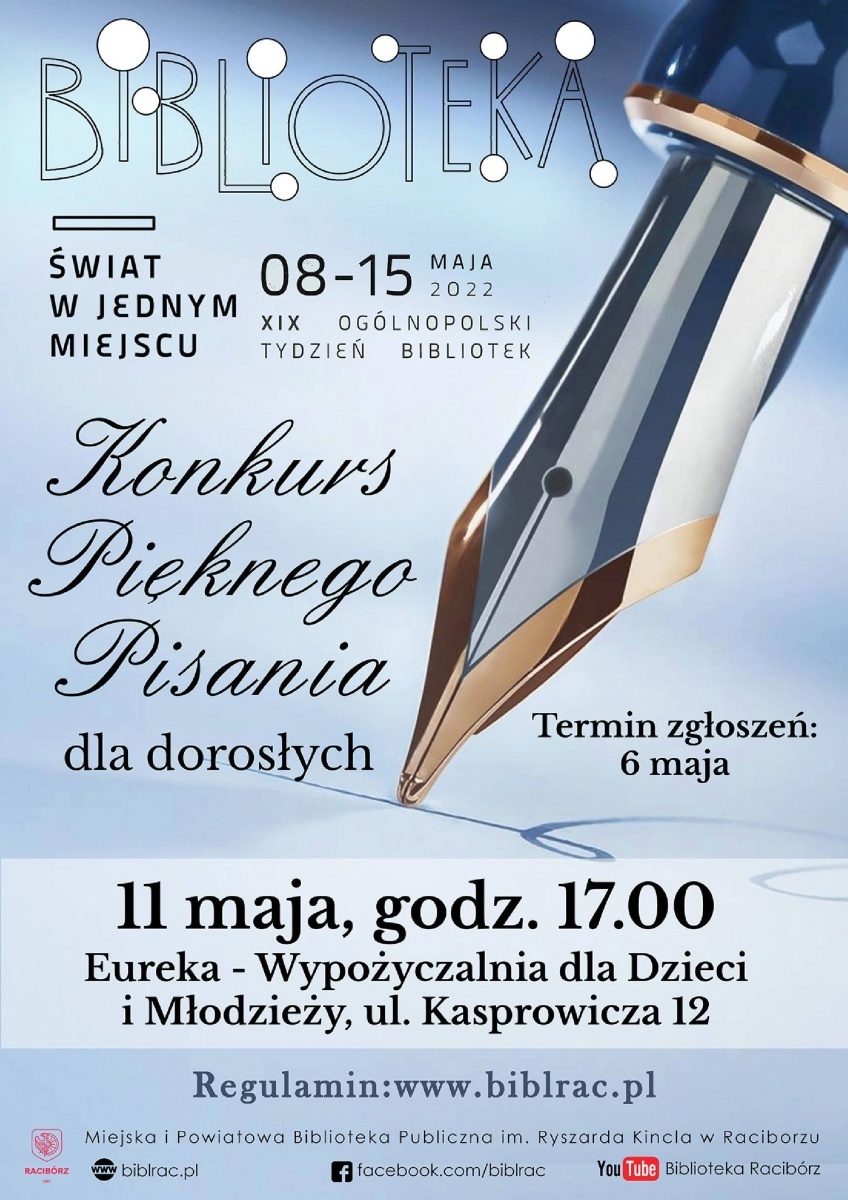 Zdjęcie w galerii na portalu naszraciborz.pl: Rozpoczął się raciborski Tydzień Bibliotek! wiadomości z regionu