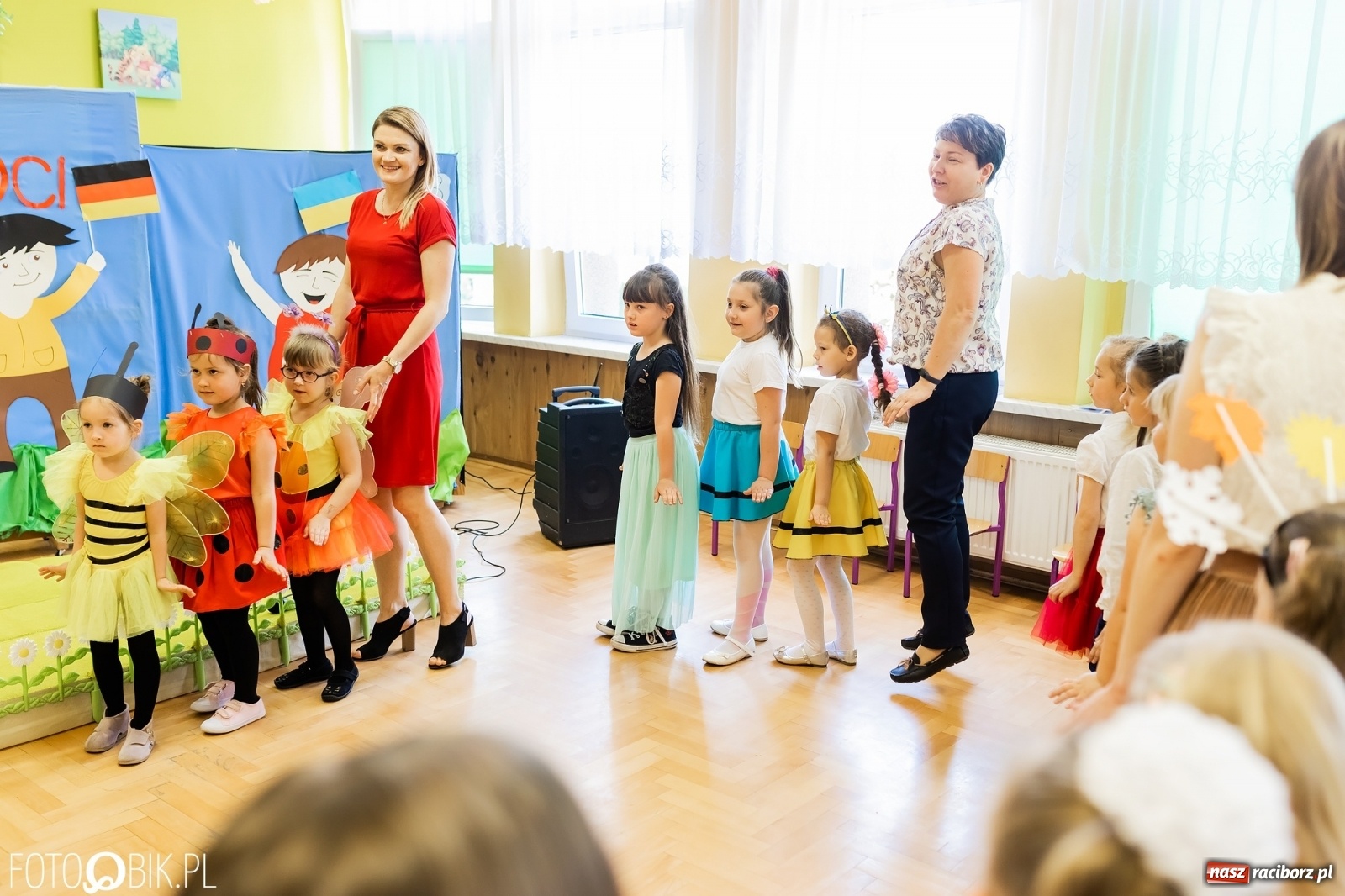 Zdjęcie w galerii na portalu naszraciborz.pl: Mali Poligloci w Przedszkolu nr 11 wiadomości z regionu