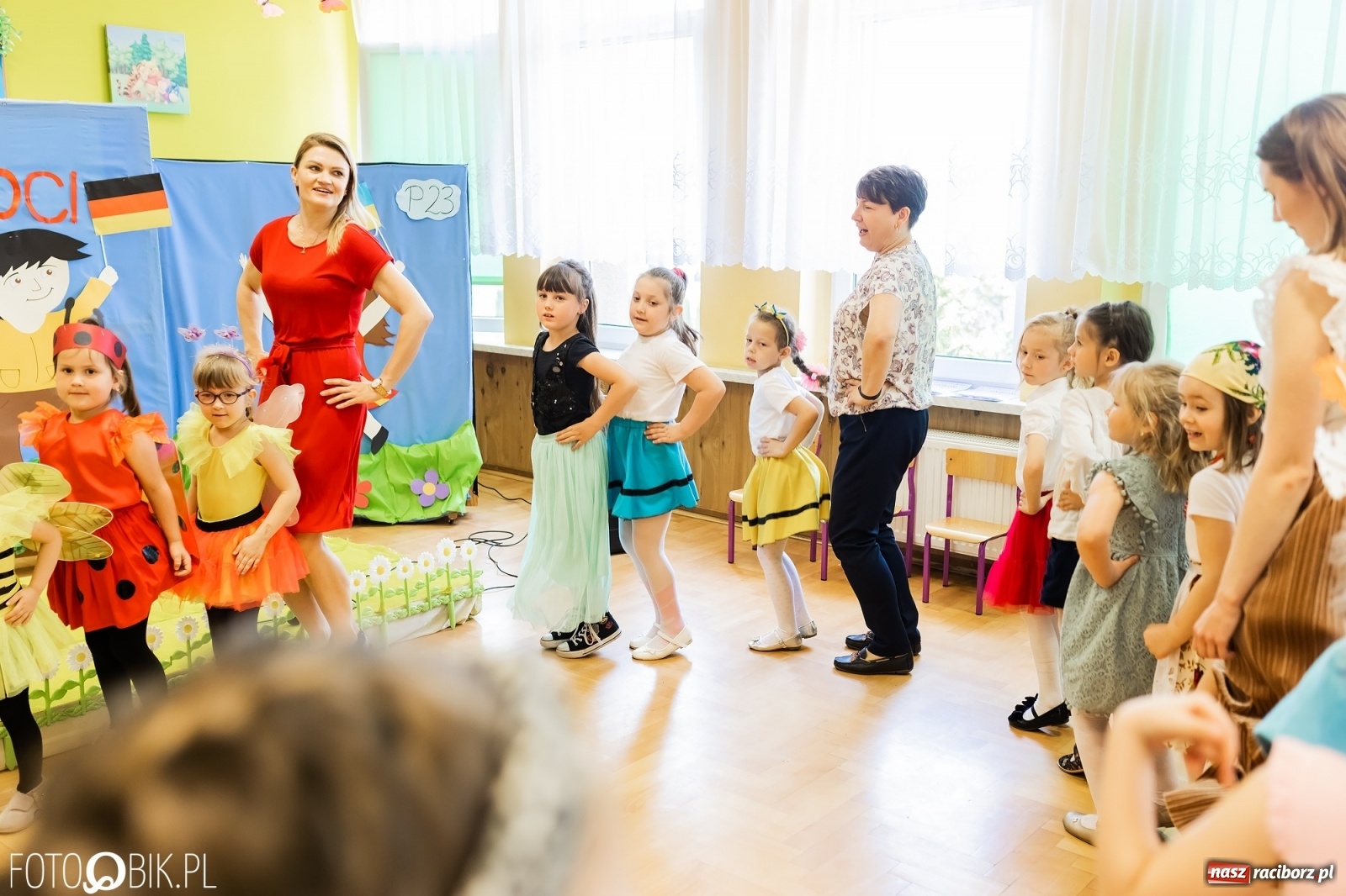 Zdjęcie w galerii na portalu naszraciborz.pl: Mali Poligloci w Przedszkolu nr 11 wiadomości z regionu