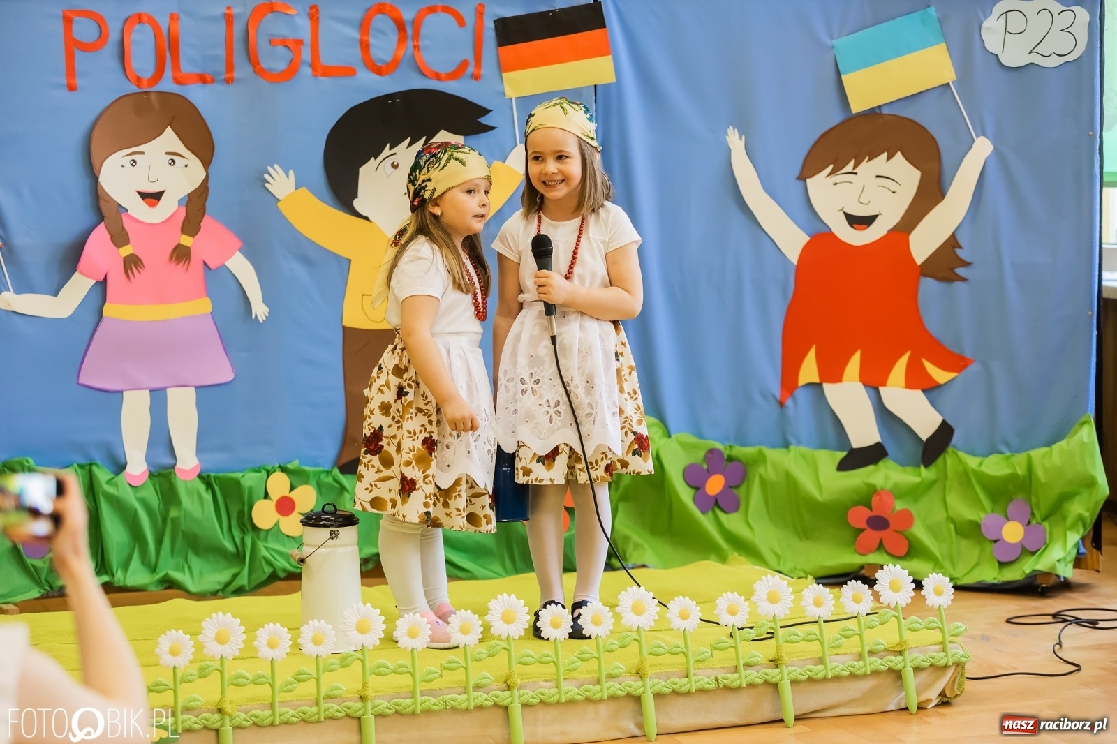 Zdjęcie w galerii na portalu naszraciborz.pl: Mali Poligloci w Przedszkolu nr 11 wiadomości z regionu