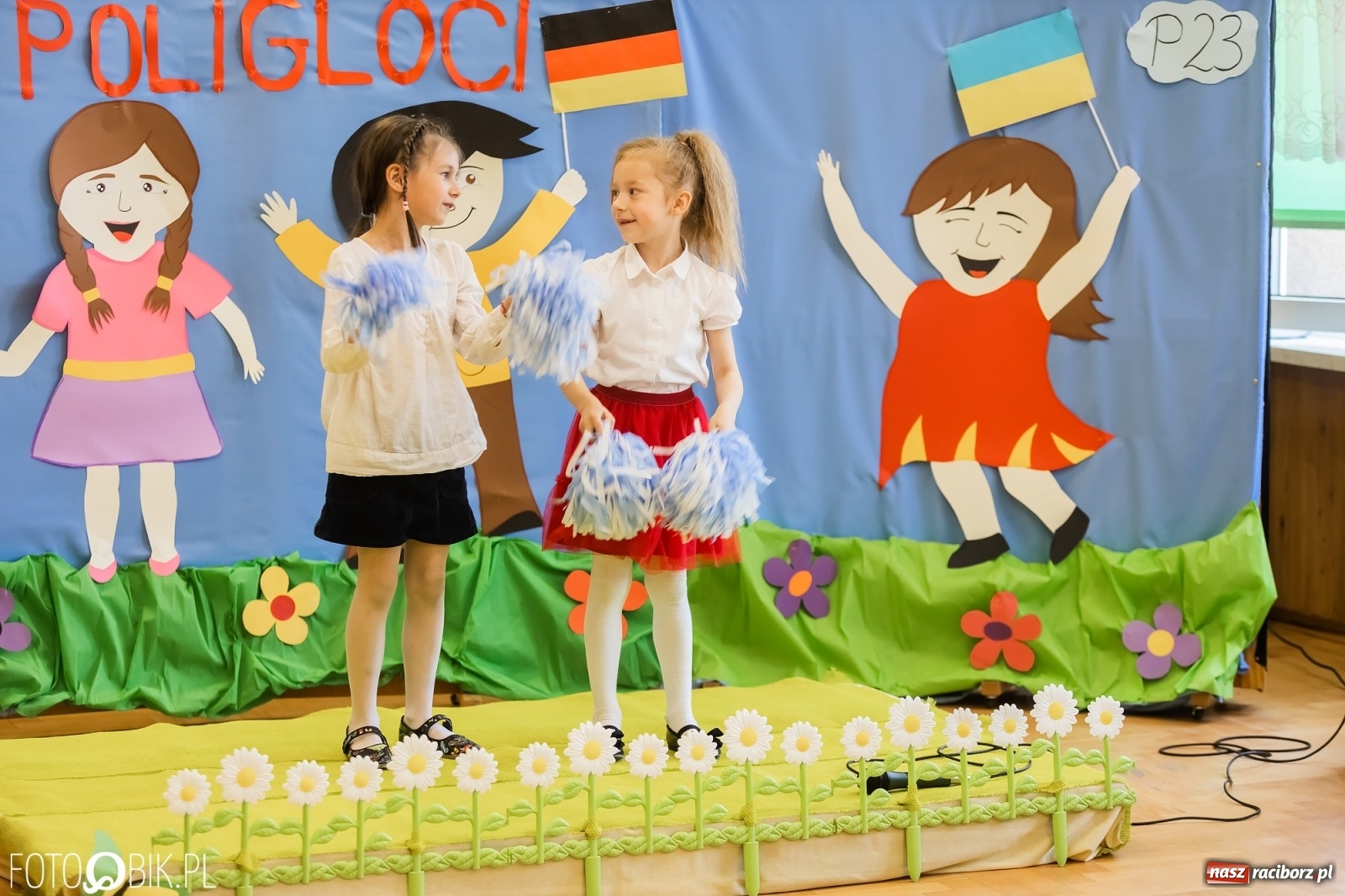 Zdjęcie w galerii na portalu naszraciborz.pl: Mali Poligloci w Przedszkolu nr 11 wiadomości z regionu