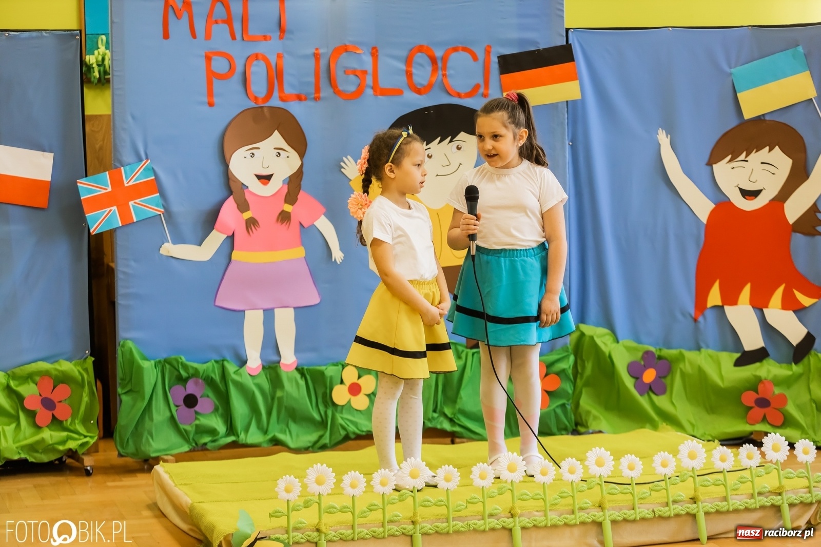 Zdjęcie w galerii na portalu naszraciborz.pl: Mali Poligloci w Przedszkolu nr 11 wiadomości z regionu