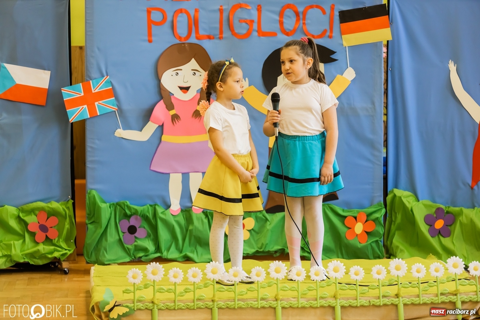 Zdjęcie w galerii na portalu naszraciborz.pl: Mali Poligloci w Przedszkolu nr 11 wiadomości z regionu