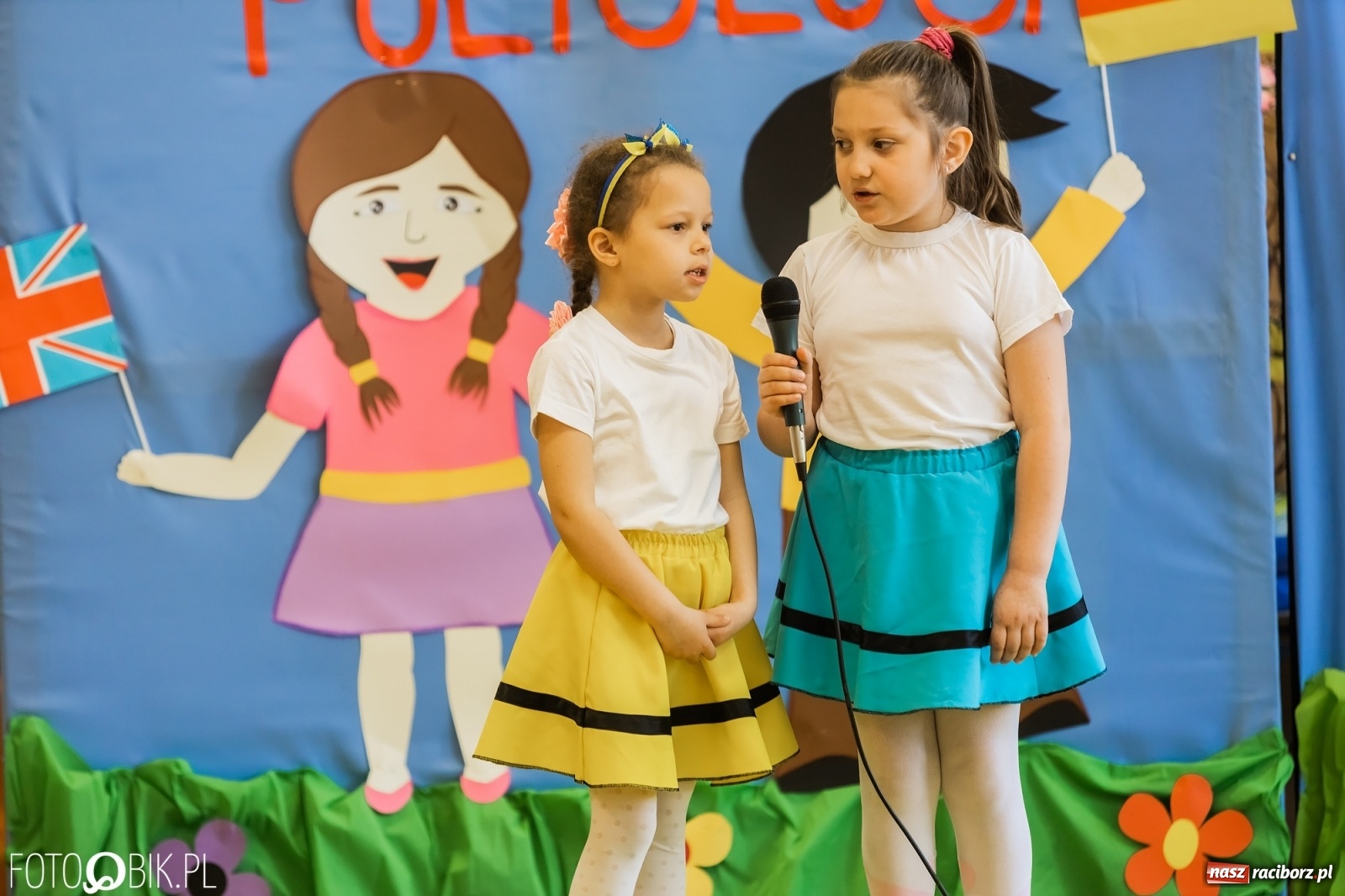 Zdjęcie w galerii na portalu naszraciborz.pl: Mali Poligloci w Przedszkolu nr 11 wiadomości z regionu